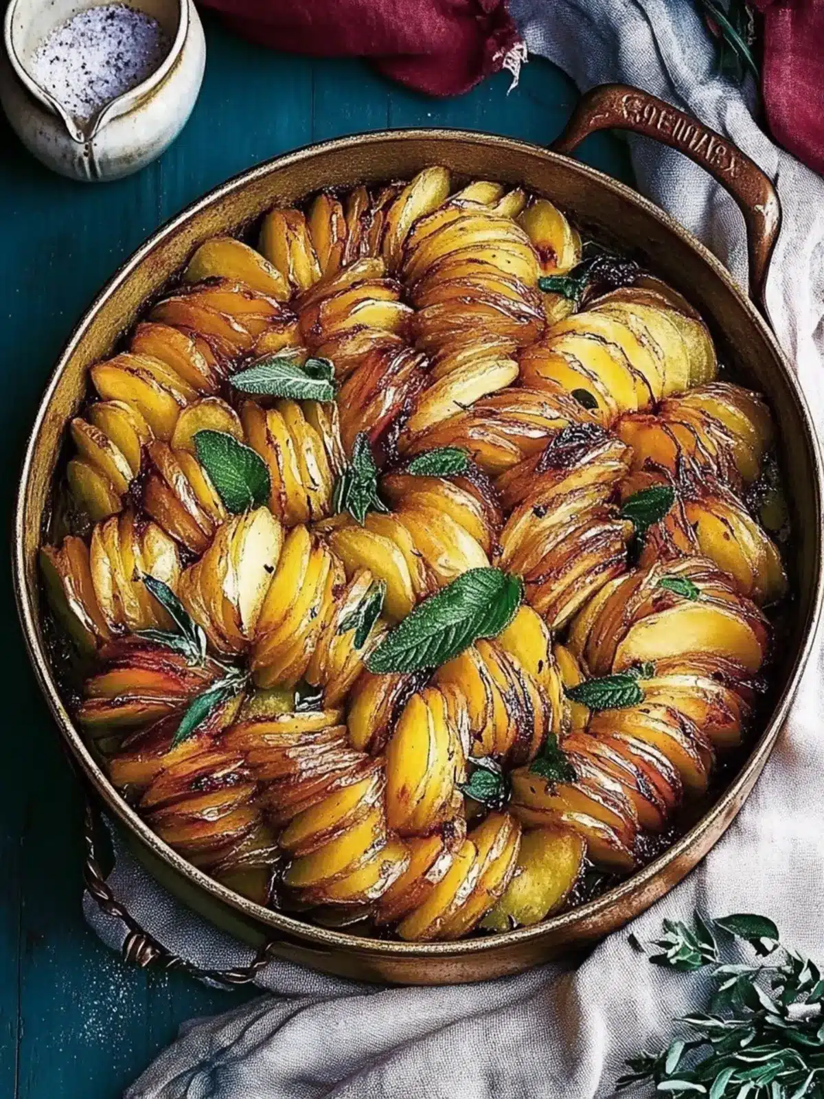 Crispy pan potatoes