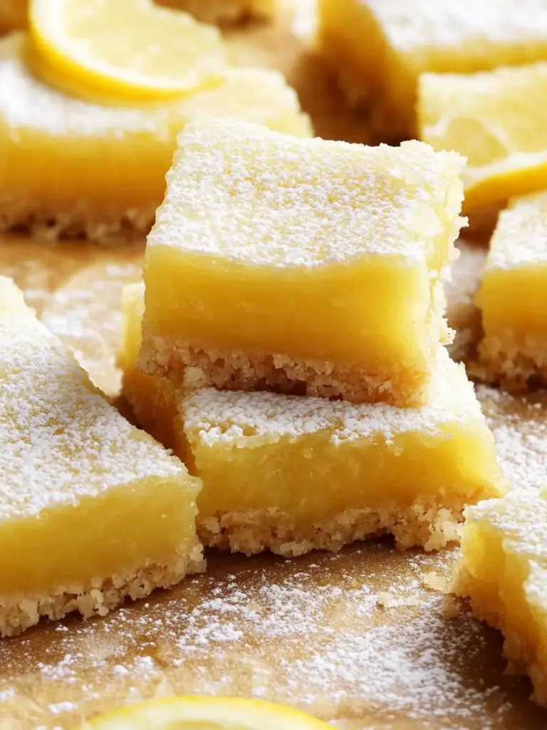 Easy Small Batch Lemon Bars