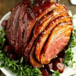 Smoked Ham with Brown Sugar Glaze