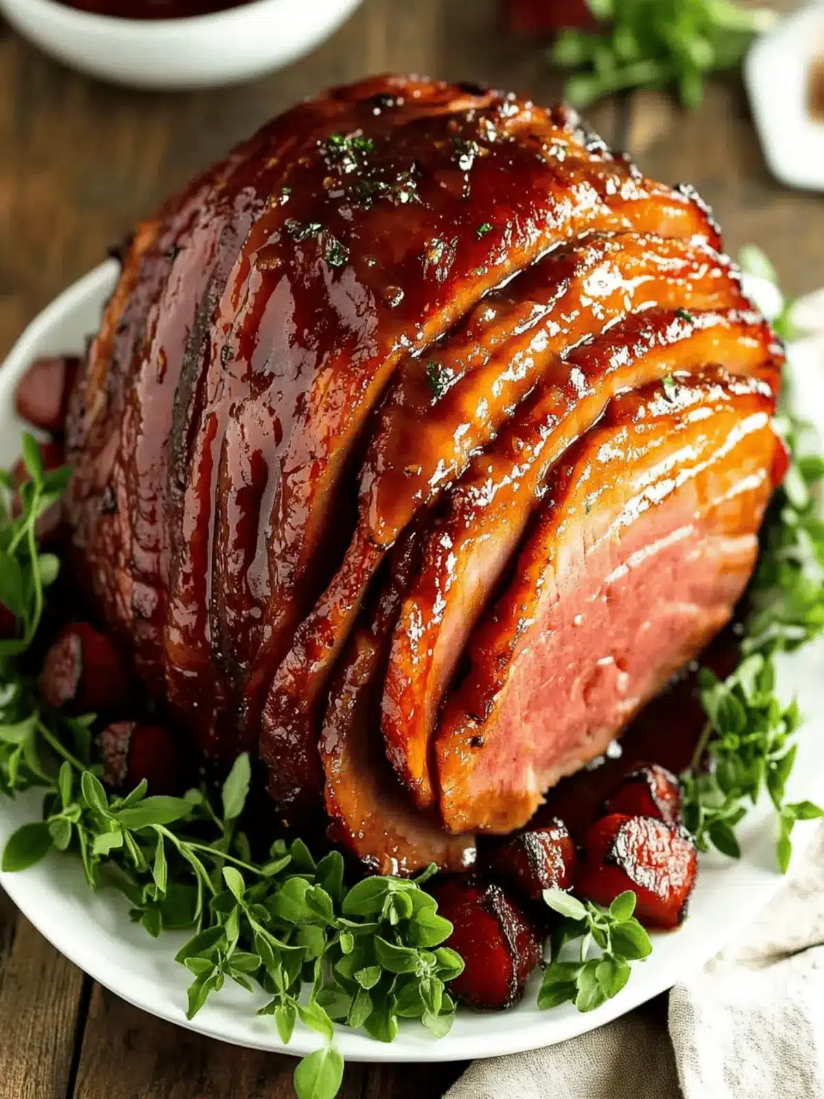 Smoked Ham with Brown Sugar Glaze for a Flavorful Feast 5 Smoked Ham with Brown Sugar Glaze