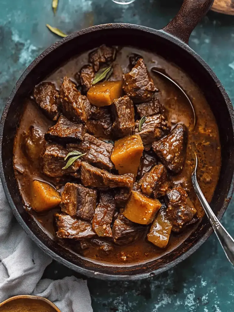 Caçoila ~ Portuguese Stewed Beef