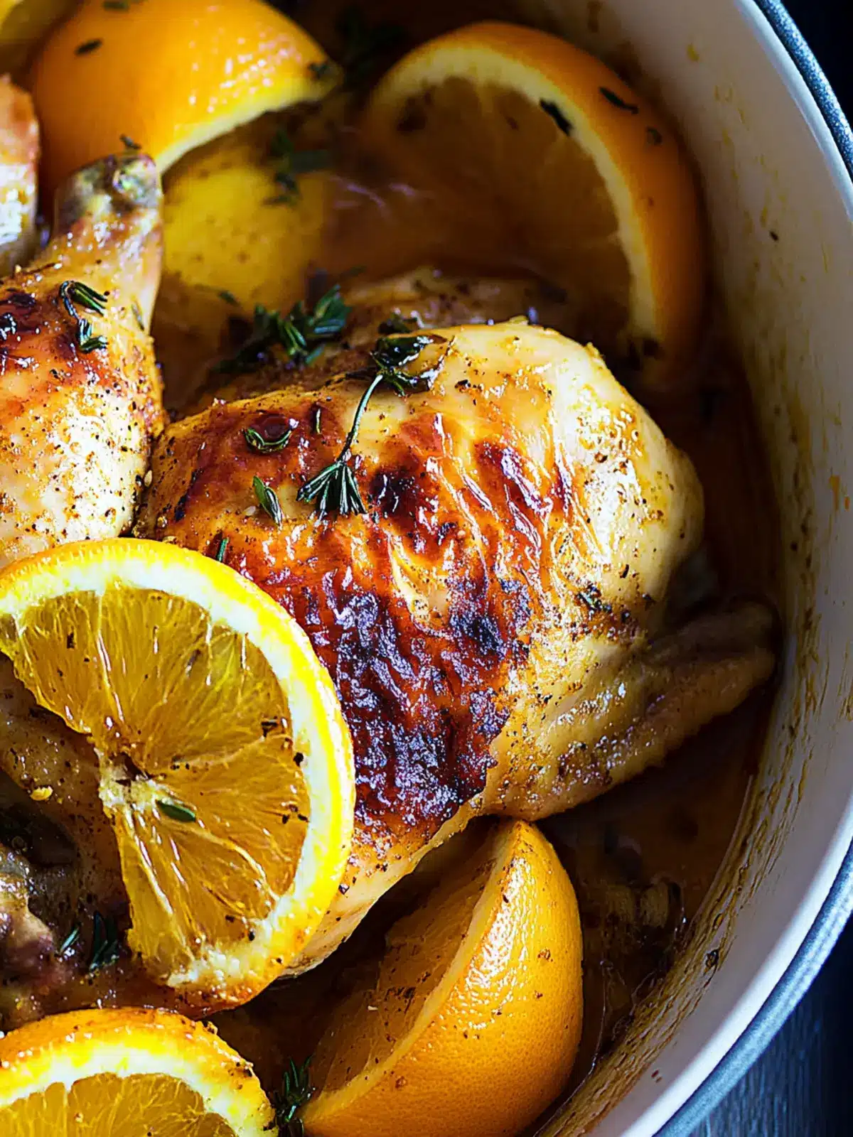 Orange Cumin Roast Chicken