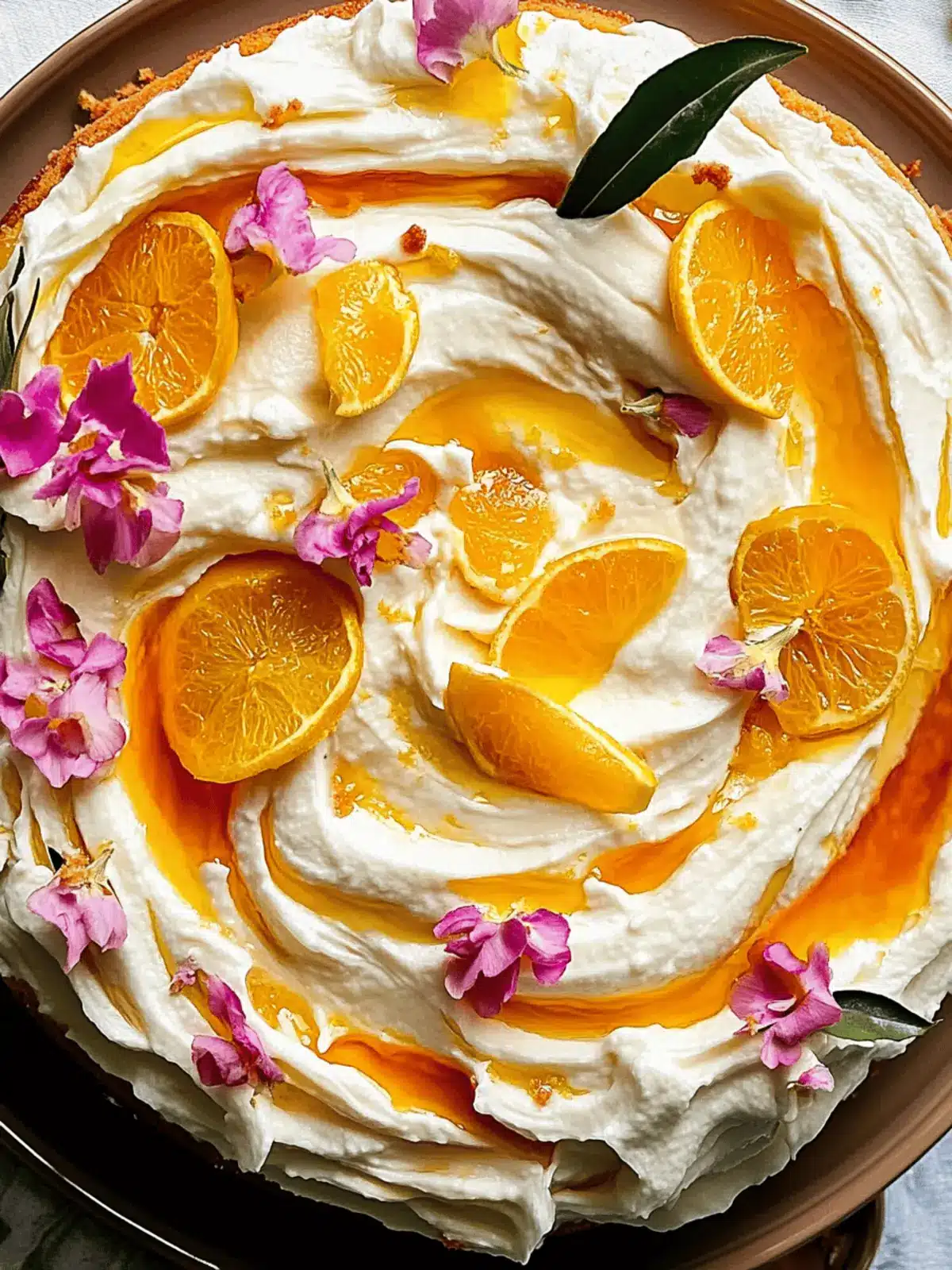 Citrus Olive Oil Cake Topped with Citrus Cream Bliss 5 Citrus Olive Oil Cake Topped with a Citrus Cream