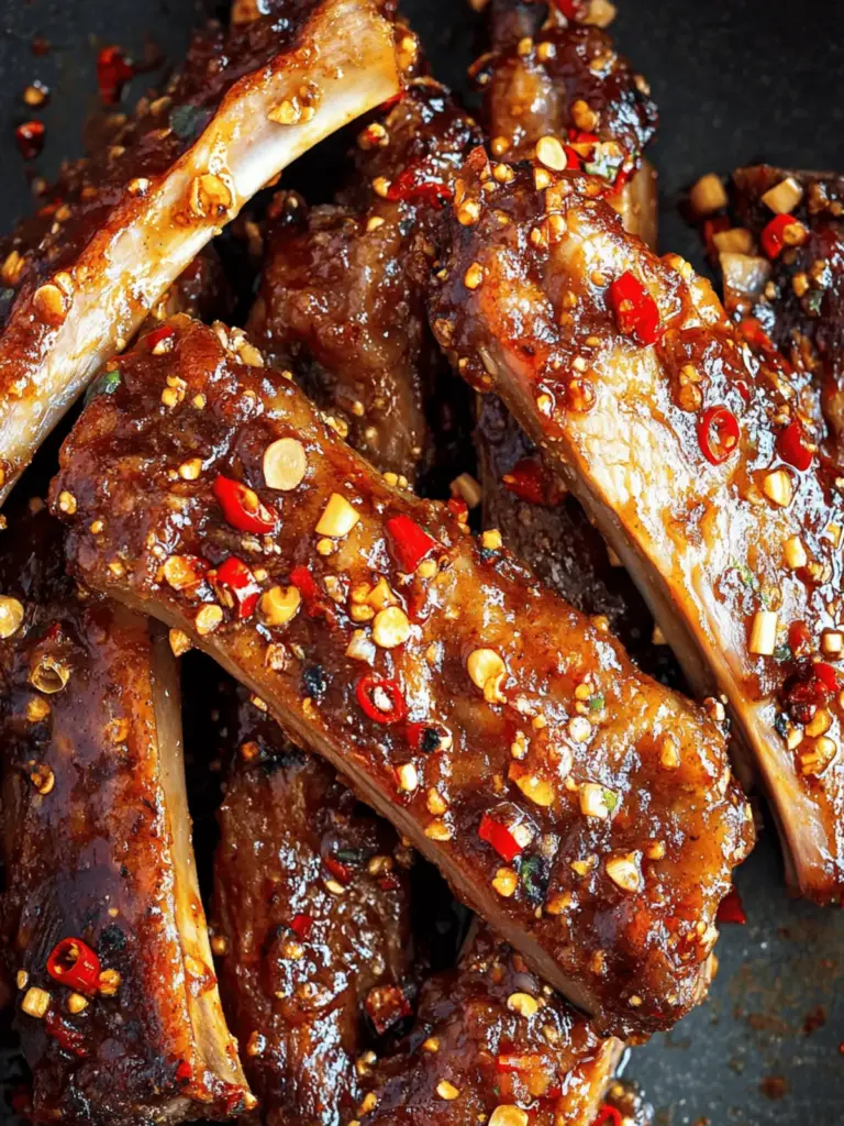 Chinese Spicy Pork Ribs