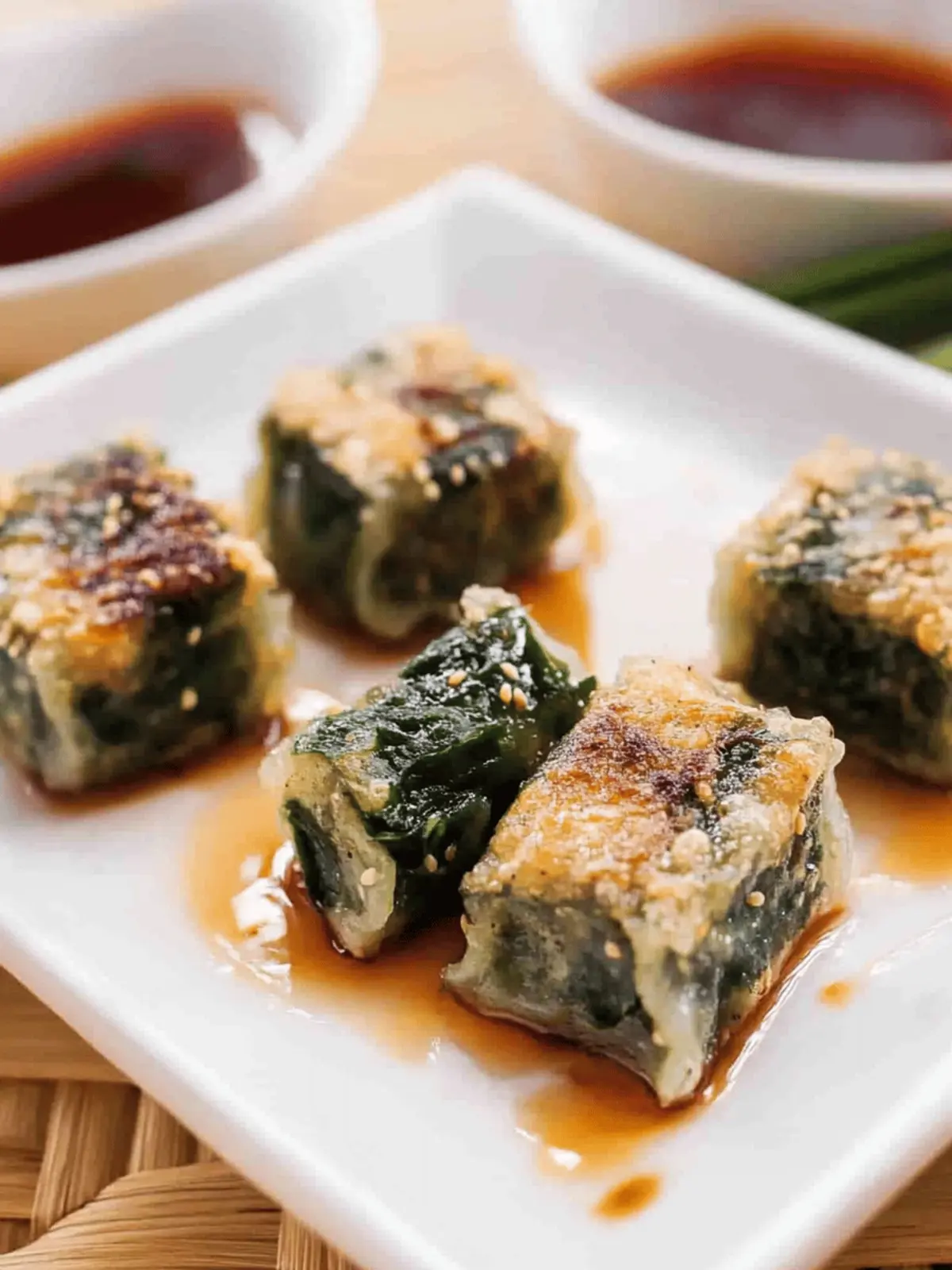 Homemade Crispy Garlic Chive Dumplings That Wow Every Time 2 Crispy Garlic Chive Dumplings (Gui Chai Tod)