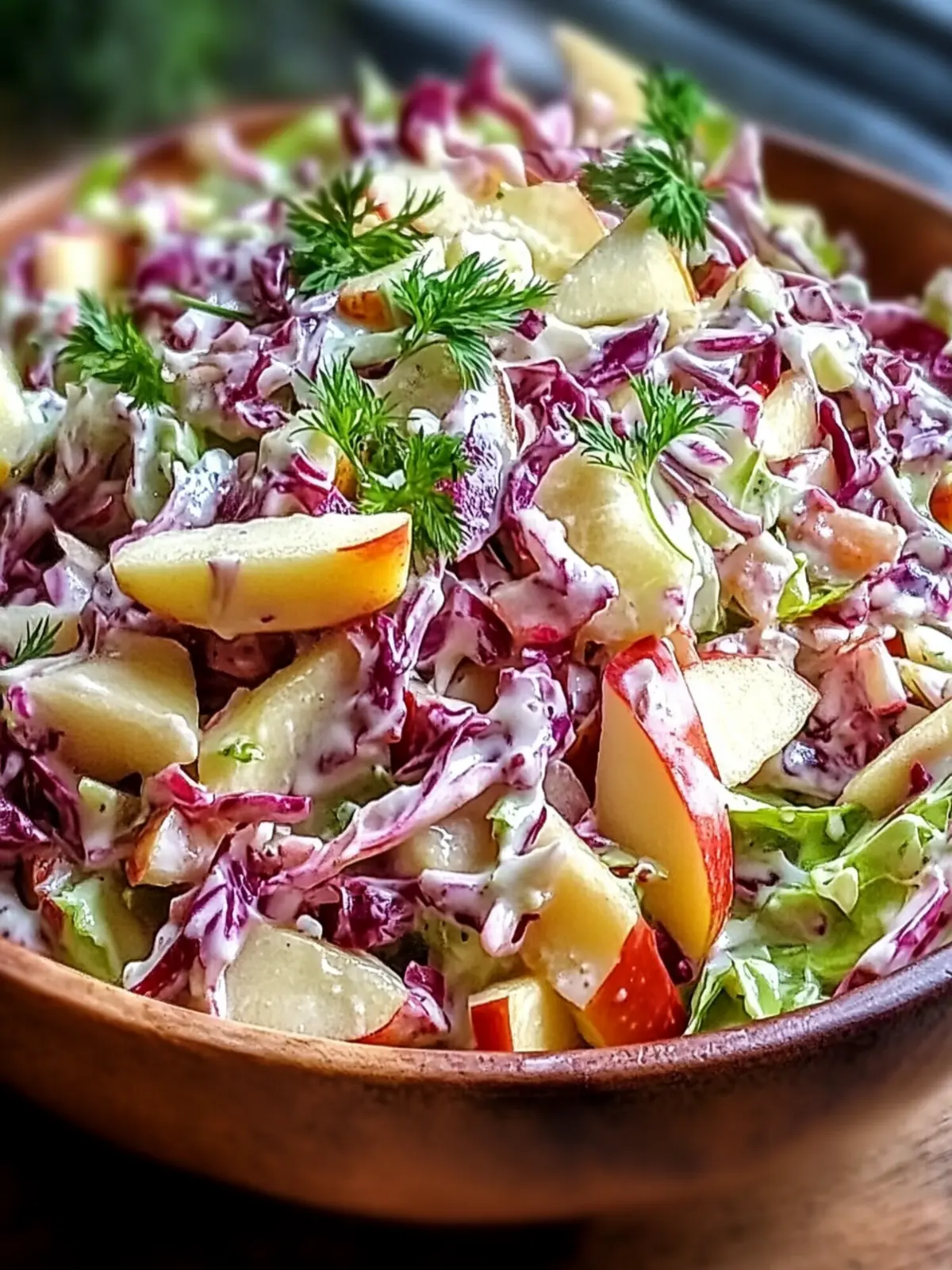 Zesty Cranberry Apple Coleslaw for a Fresh Flavor Boost 4 CRANBERRY APPLE COLESLAW