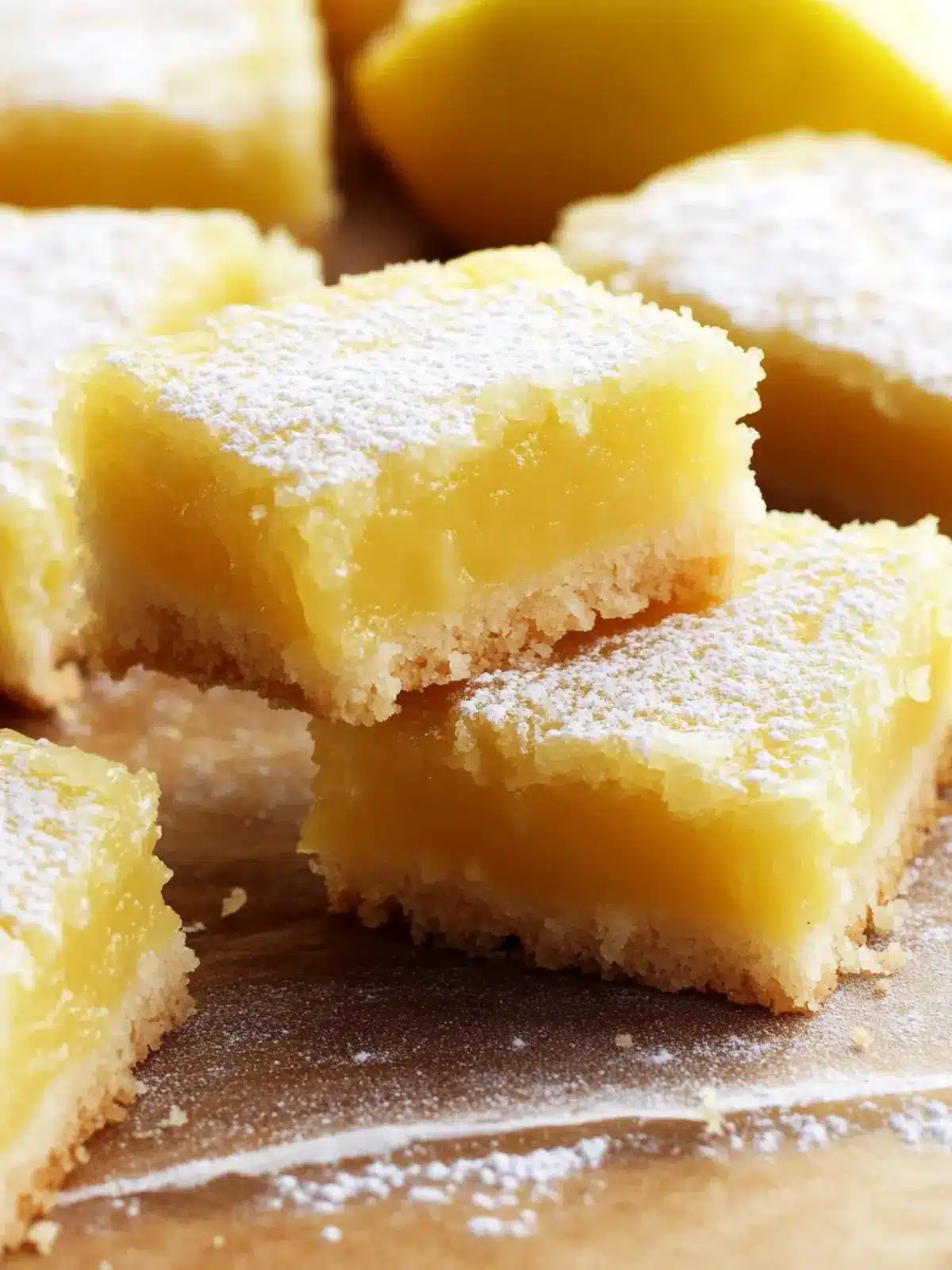 Easy Small Batch Lemon Bars