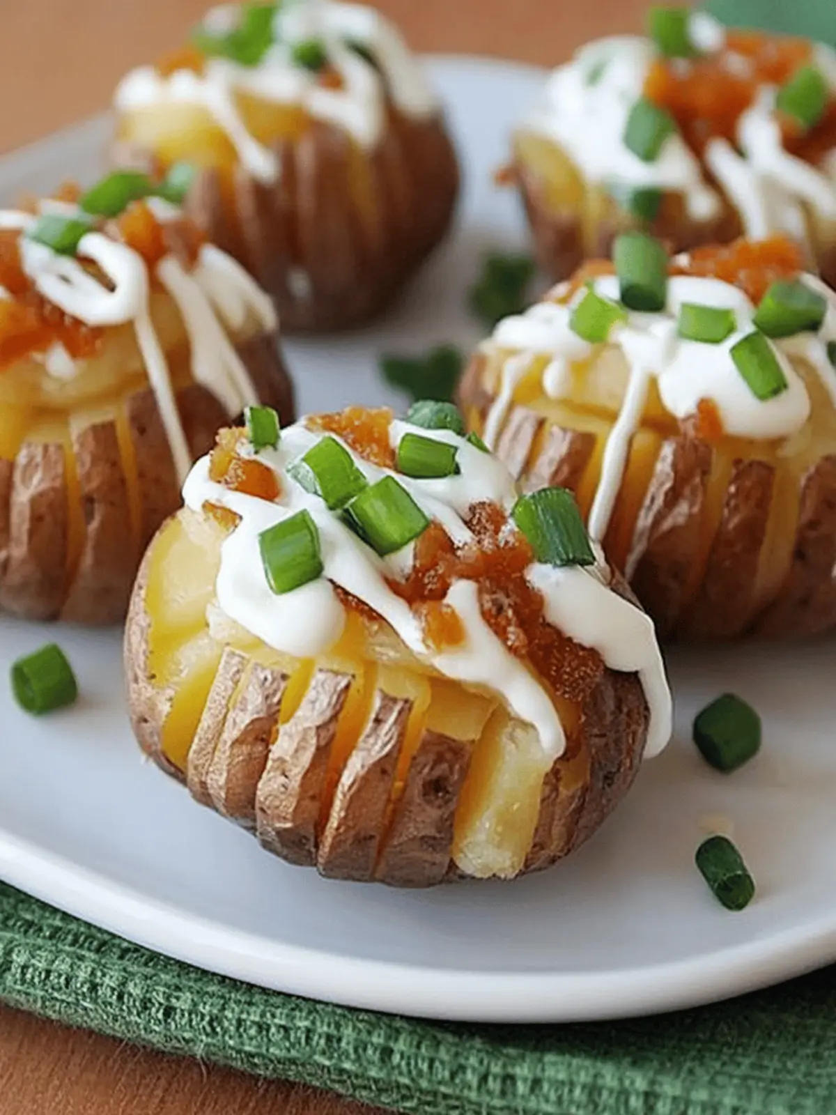 Crispy Loaded Hasselback Potato Bites for Epic Game Day Snacking 3 Crispy Loaded Hasselback Potato Bites