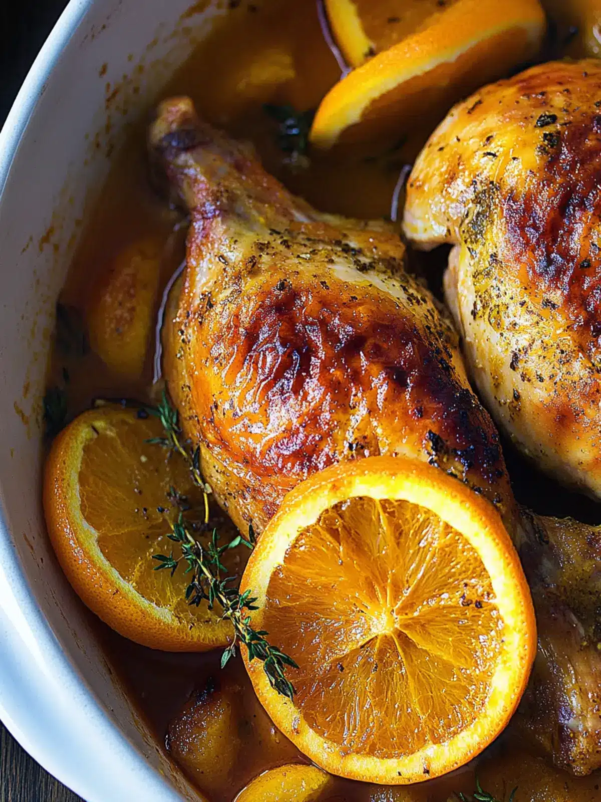 Orange Cumin Roast Chicken