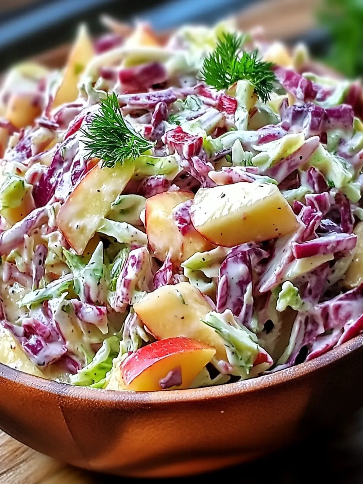 Zesty Cranberry Apple Coleslaw for a Fresh Flavor Boost 3 CRANBERRY APPLE COLESLAW