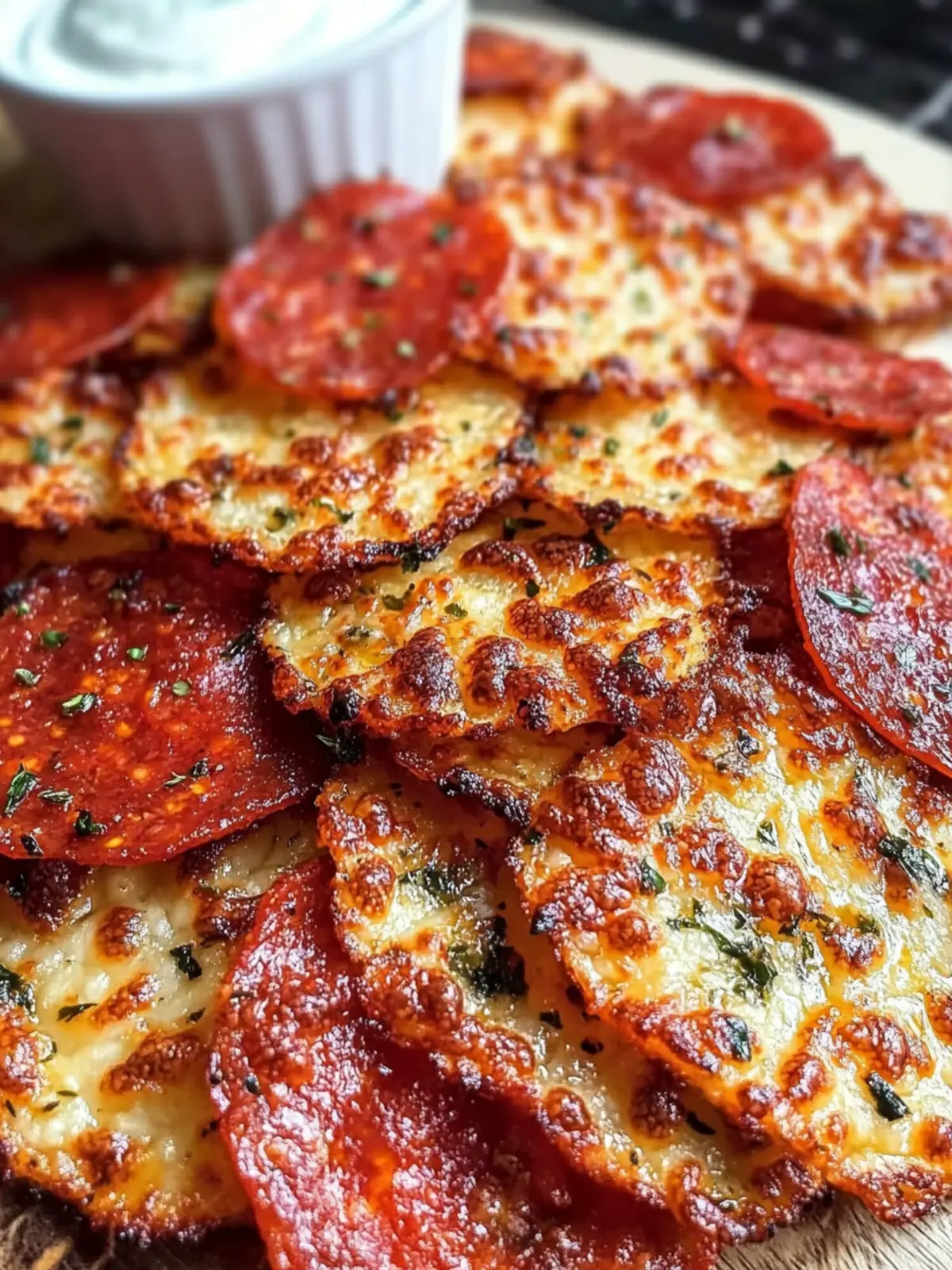 Keto Pizza Chips