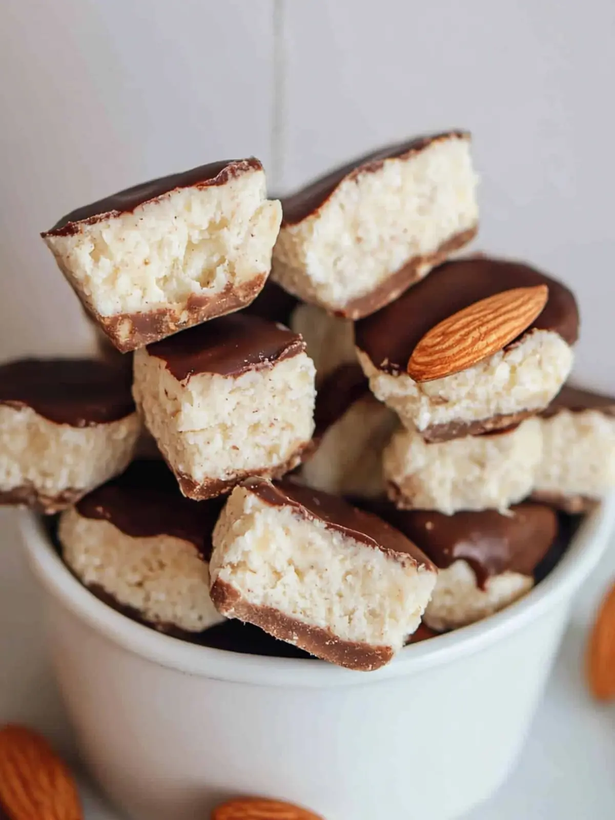 healthy almond joys