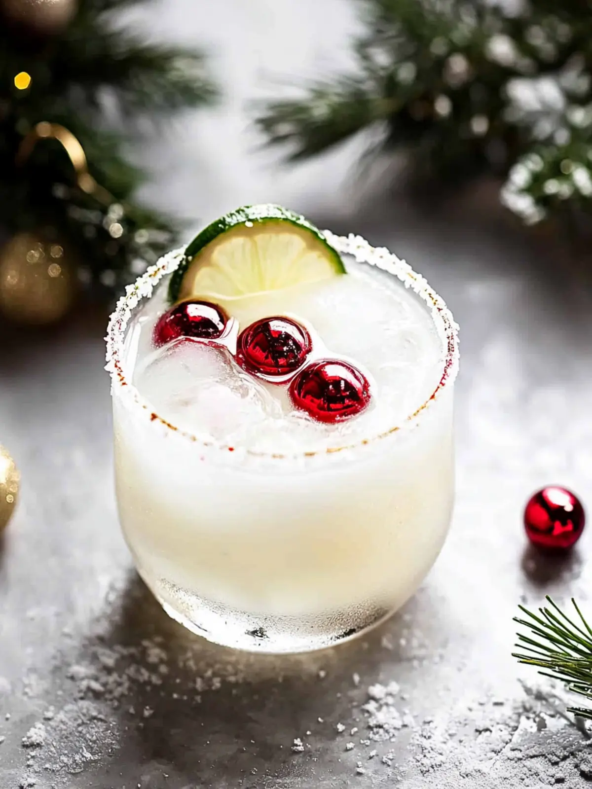 White Christmas Margarita
