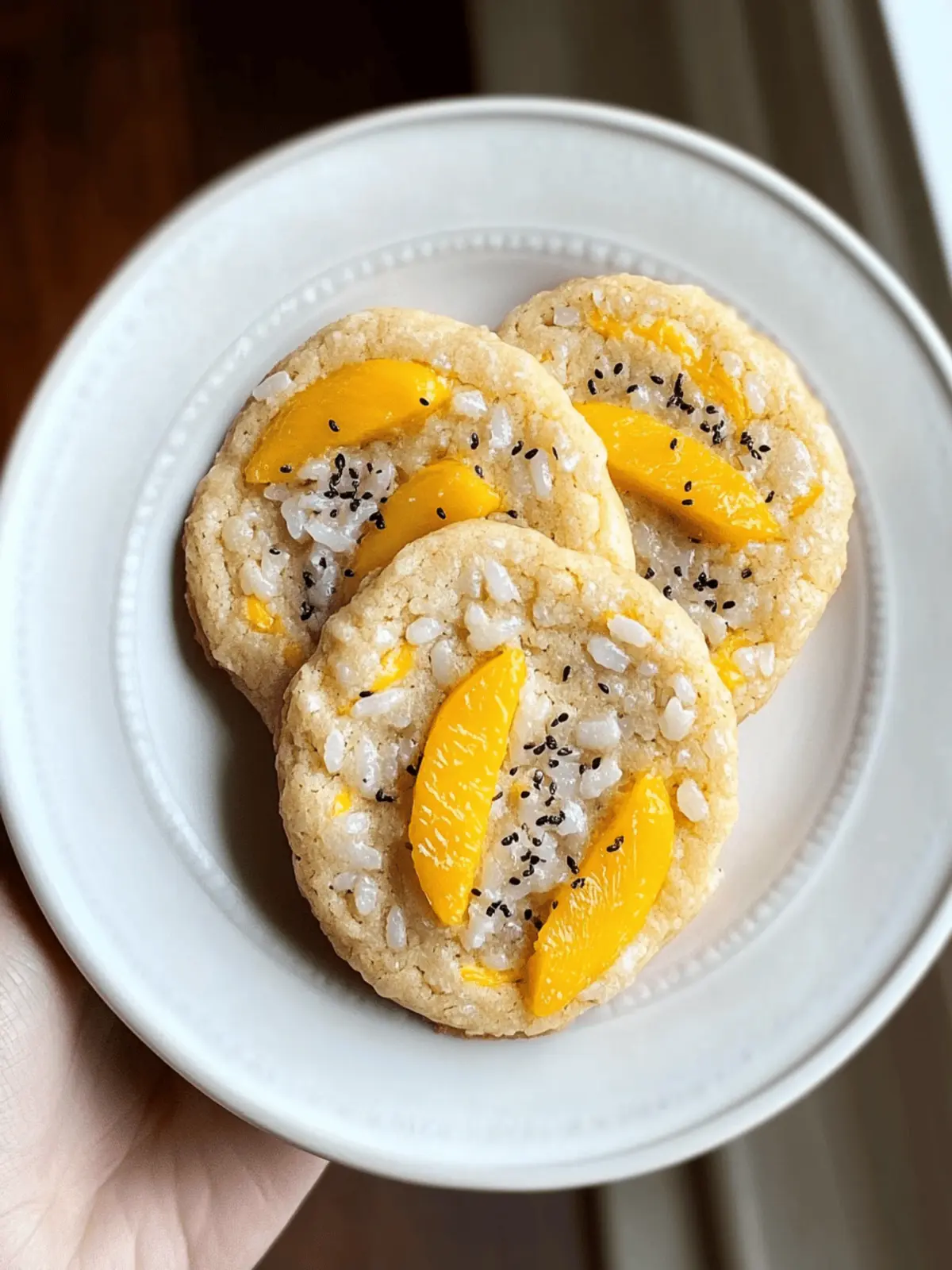 Mango Sticky Rice Cookies Beyond Dessert: A Tropical Delight 2 Mango Sticky Rice Cookies