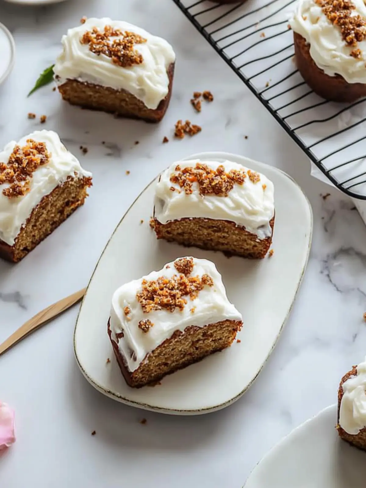 Mini Carrot Cake Loaves
