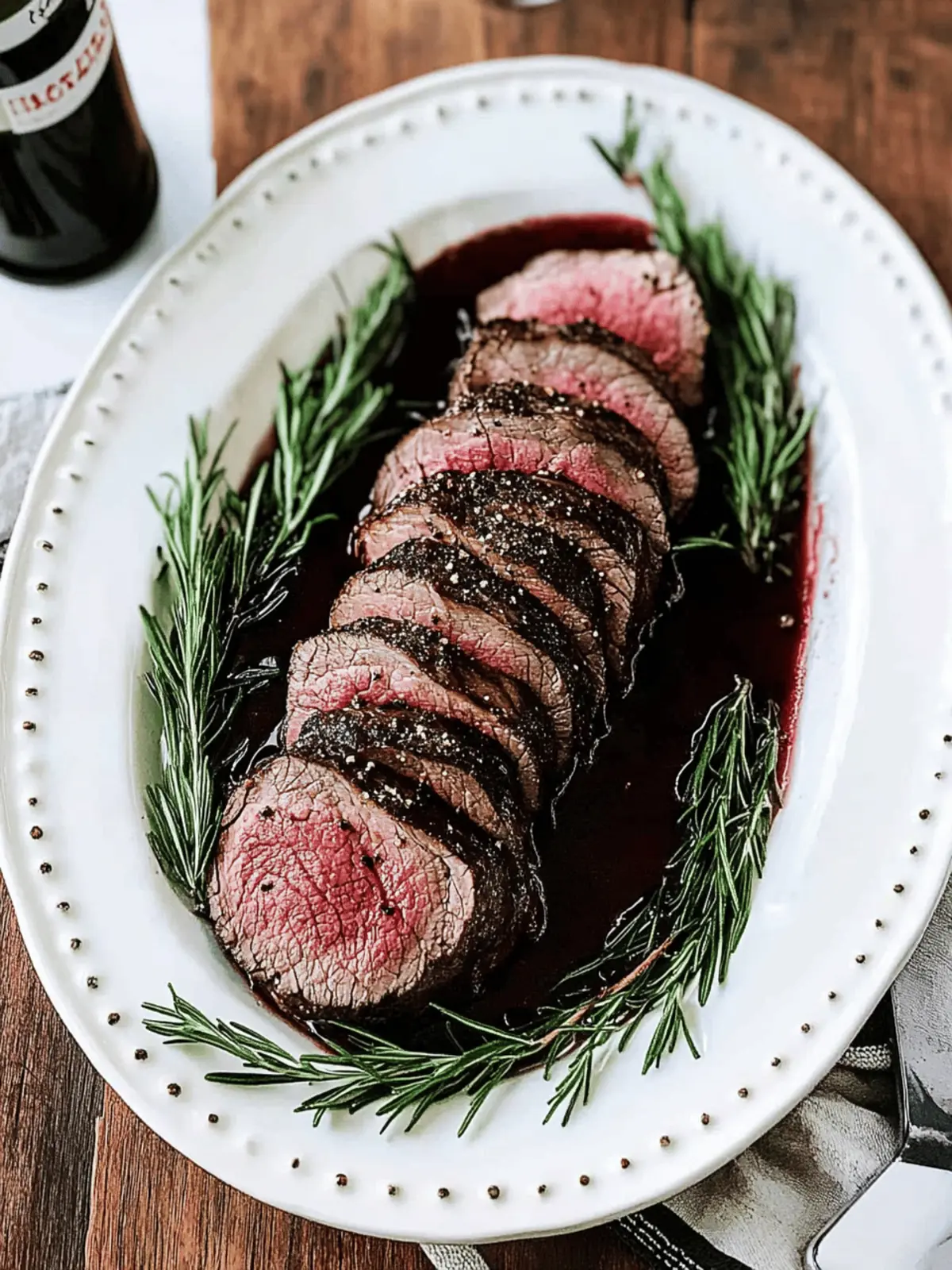 Savor Every Bite of Beef Tenderloin with Red Wine Sauce 3 Beef Tenderloin with Red Wine Sauce