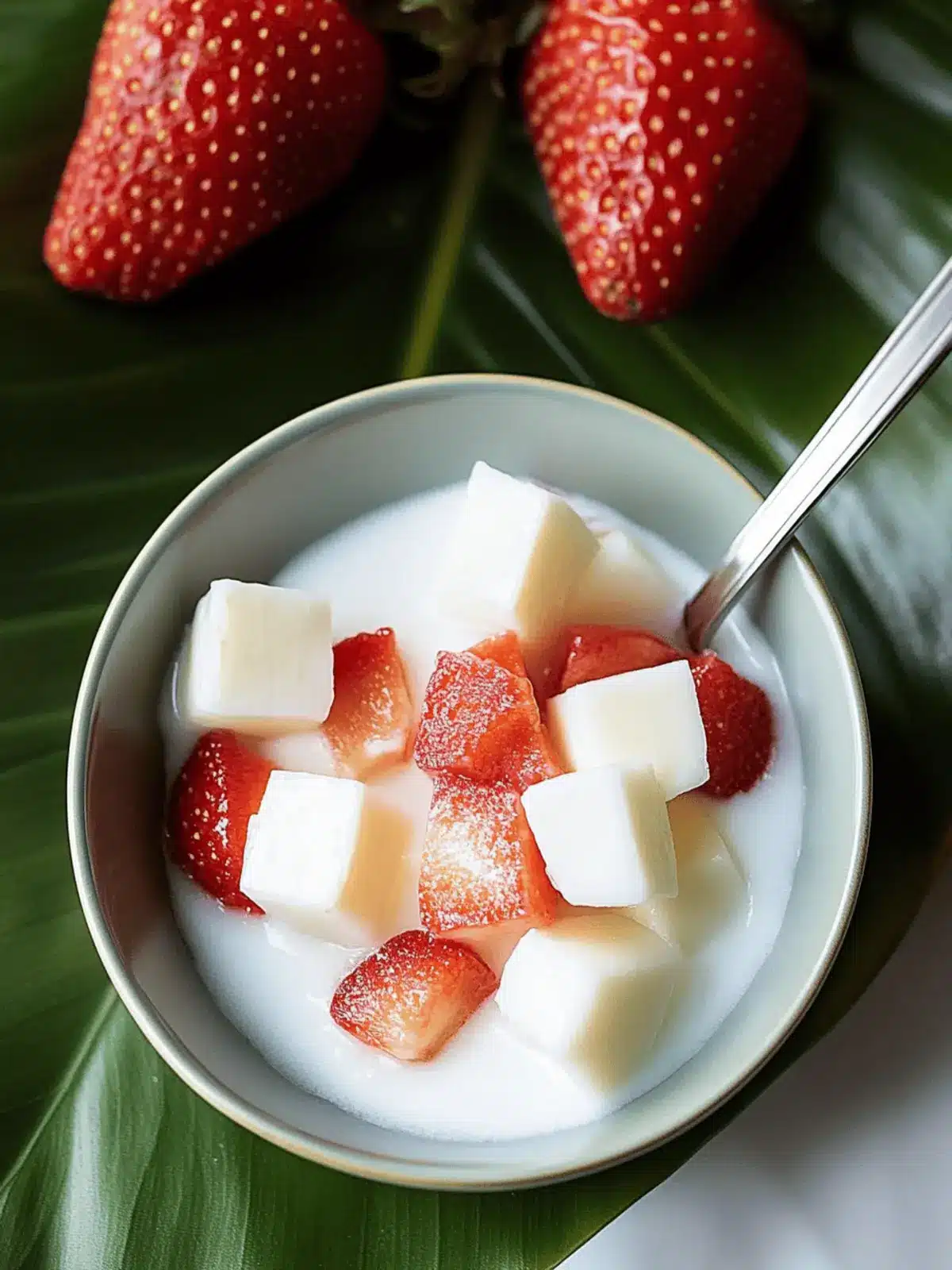 Haupia (Hawaiian Coconut Pudding)