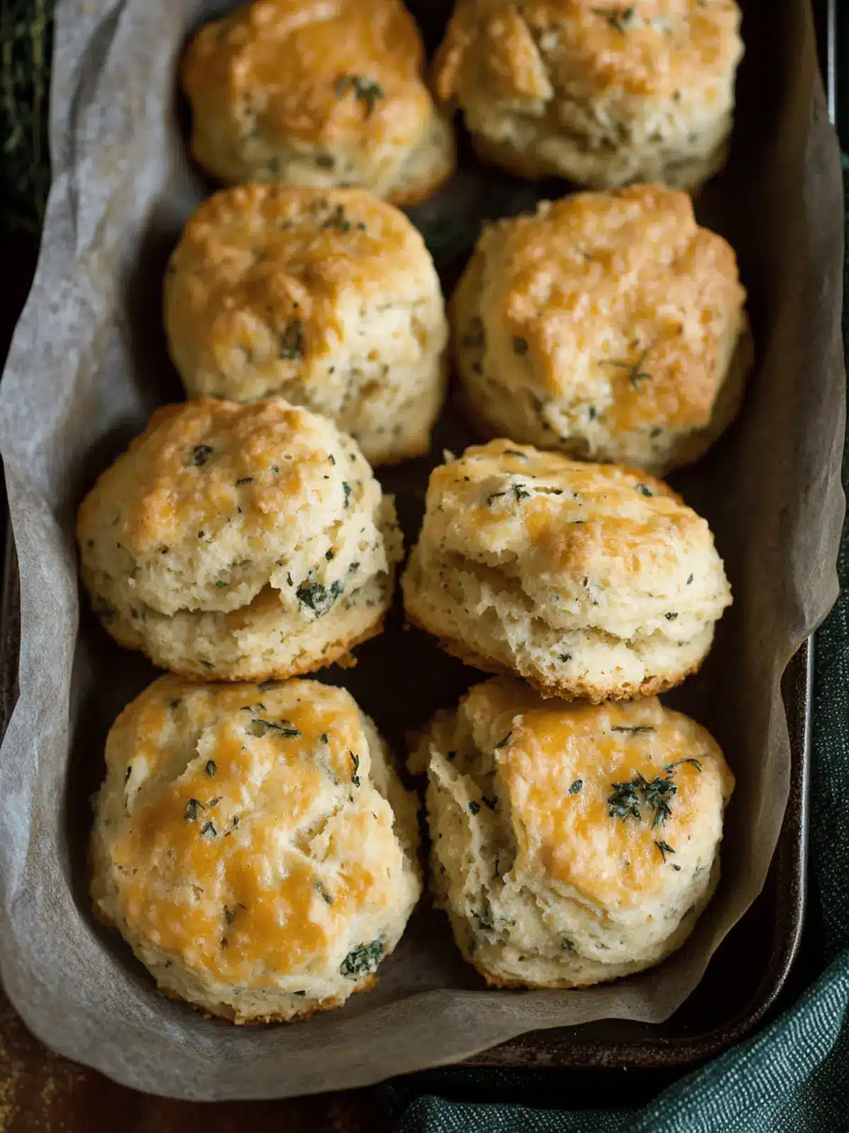 Perfect Fluffy Cheddar and Herb Biscuits for Ultimate Comfort 2 Fluffy Cheddar and Herb Biscuits