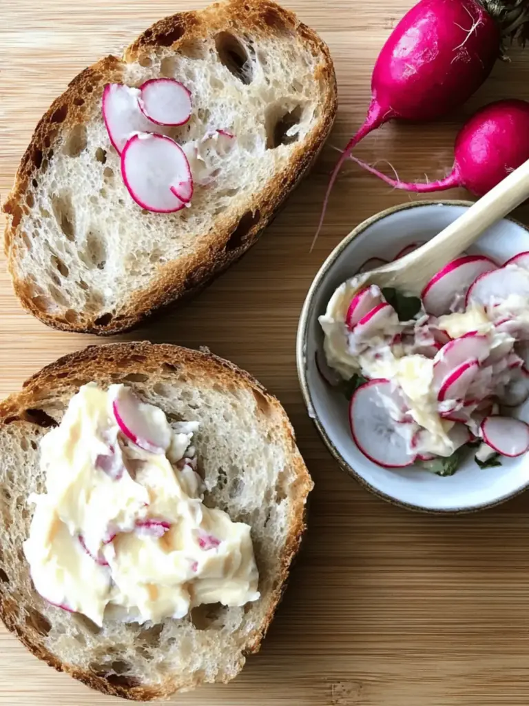 Radish butter