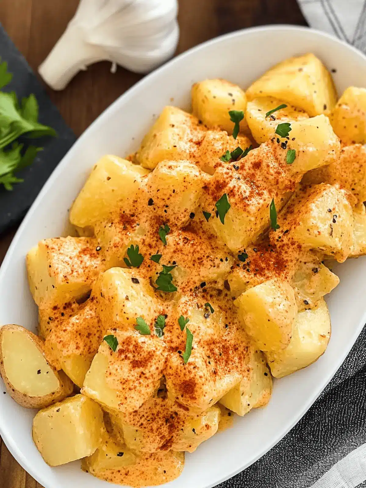 Brutally GOOD Spanish Potatoes Patatas Mozárabes Ready in 30 Minutes 4 Brutally GOOD Spanish Potatoes | Patatas Mozárabes