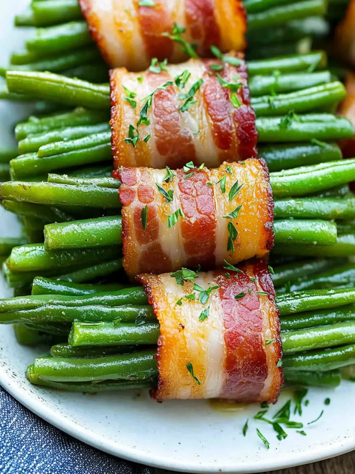 Bacon Green Bean Bundles