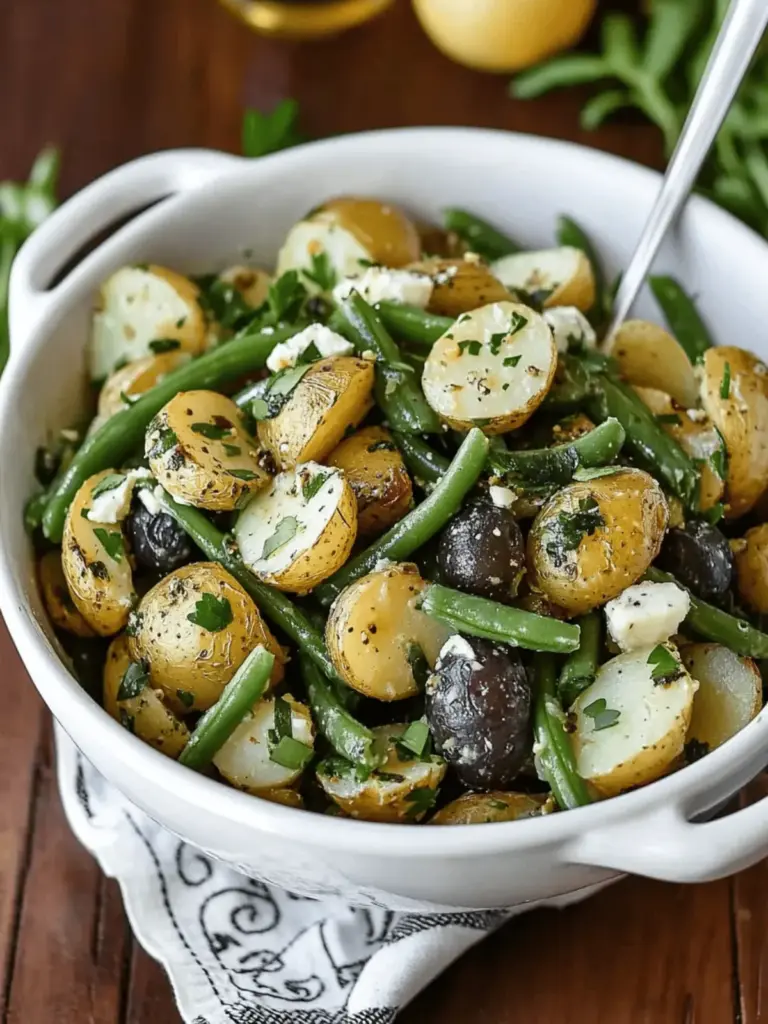 French-Style Potato and Green Bean Salad