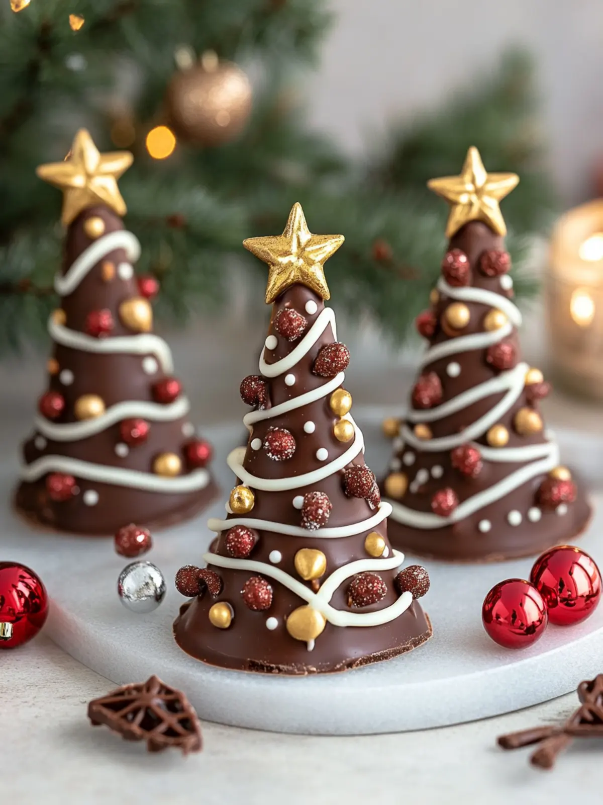 Christmas Chocolate Trees