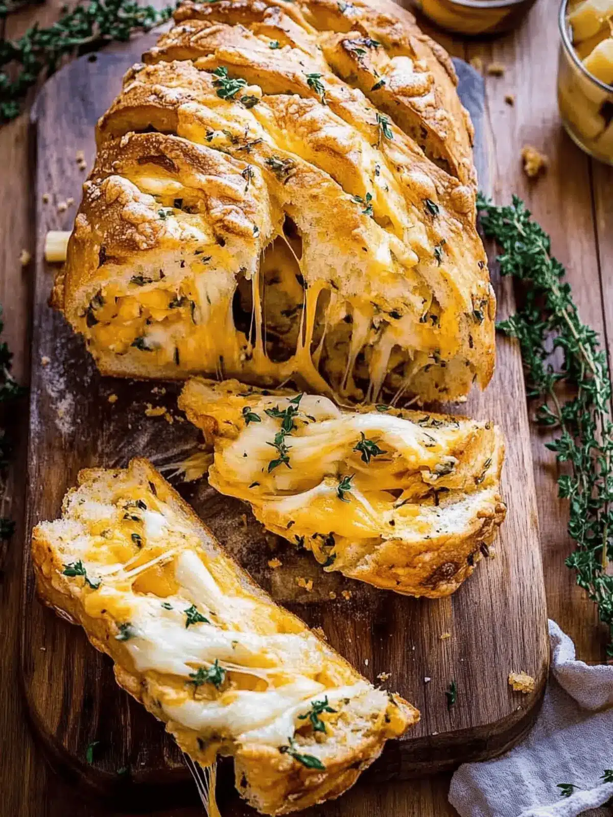 Irresistible Soft Garlic Herb Cheddar Cheese Bread Recipe 4 Soft Garlic Herb Cheddar Cheese Bread.