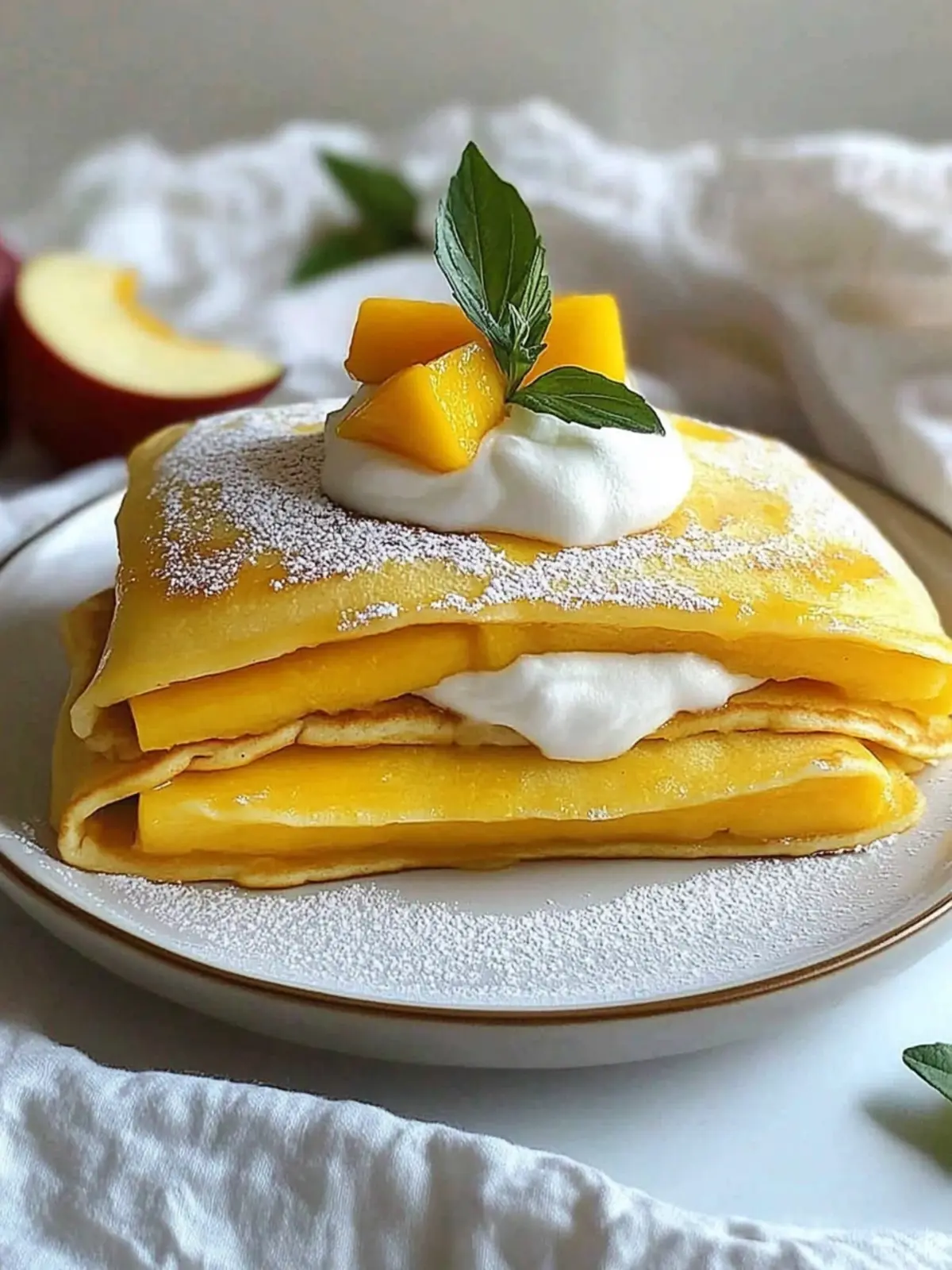 Delicious Mango Pancakes: A Tropical Twist for Brunch Bliss 4 Mango Pancakes