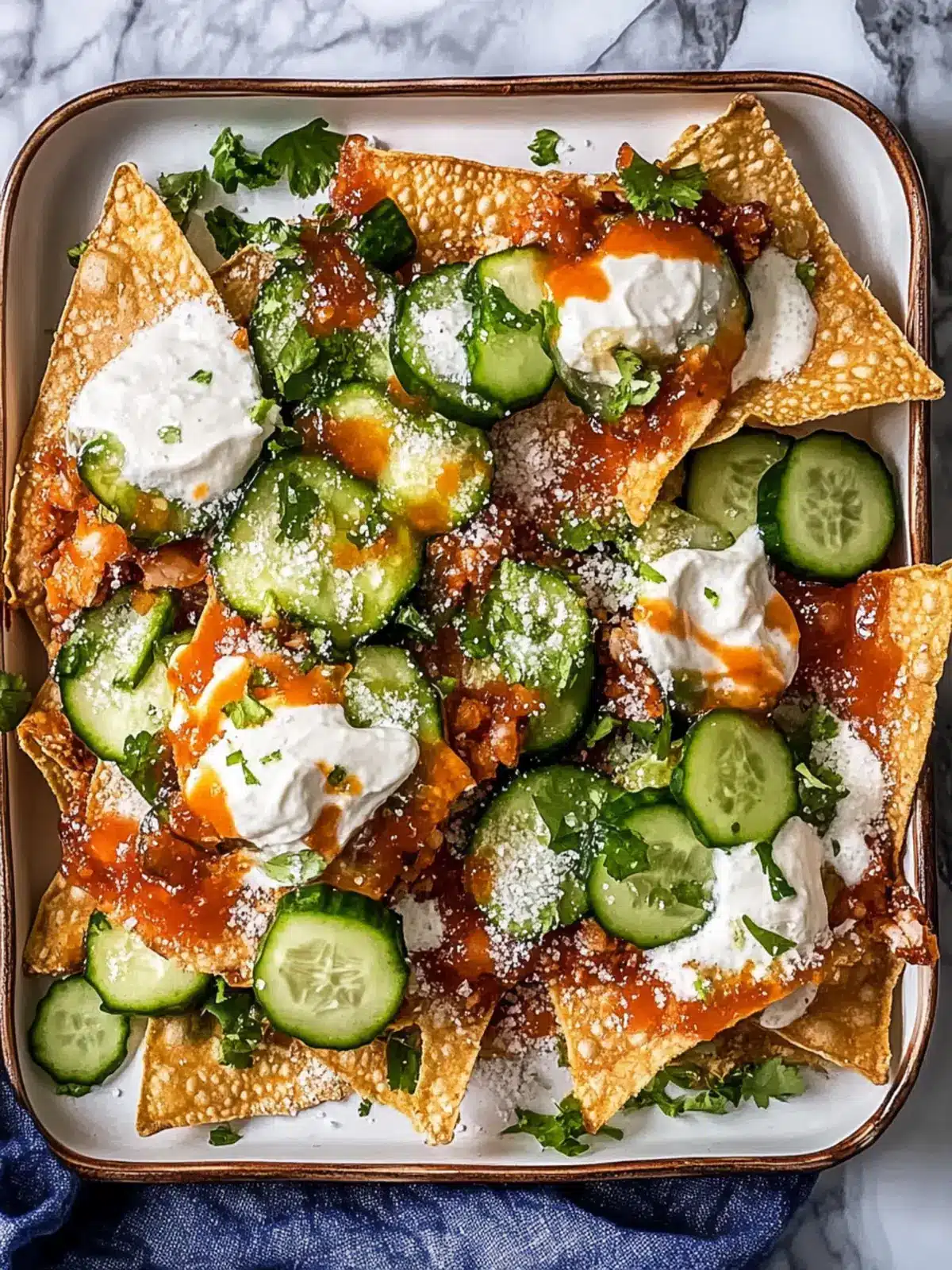 Crab Rangoon Wonton Nachos: A Fun Twist on Classic Flavors 4 Crab Rangoon Wonton Nachos