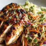 Sticky Apple Cider Chicken with Crisp Autumn Slaw Shines Bright 4 Sticky Apple Cider Chicken with Crisp Autumn Slaw Shines