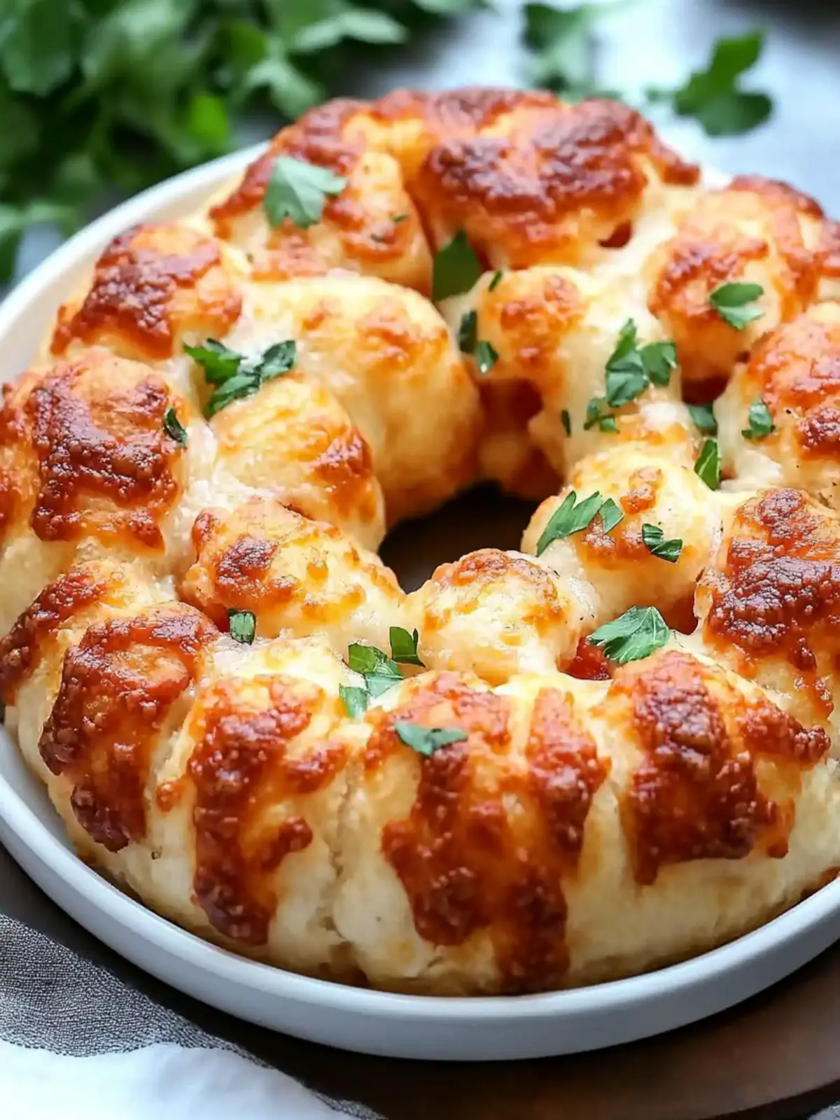 Melt-in-Your-Mouth Easy Pull Apart Pizza Monkey Bread 4 Easy Pull Apart Pizza Monkey Bread