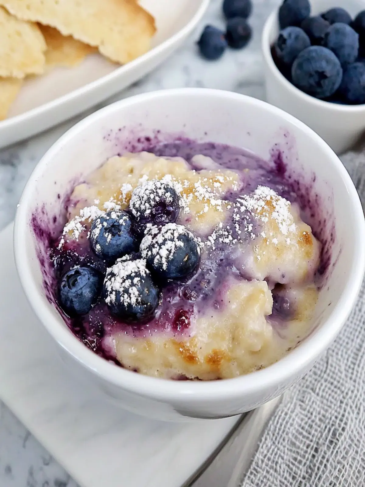 Irresistible Blueberry Jam Protein Baked Oats for Your Morning Boost 5 Blueberry Jam Protein Baked Oats