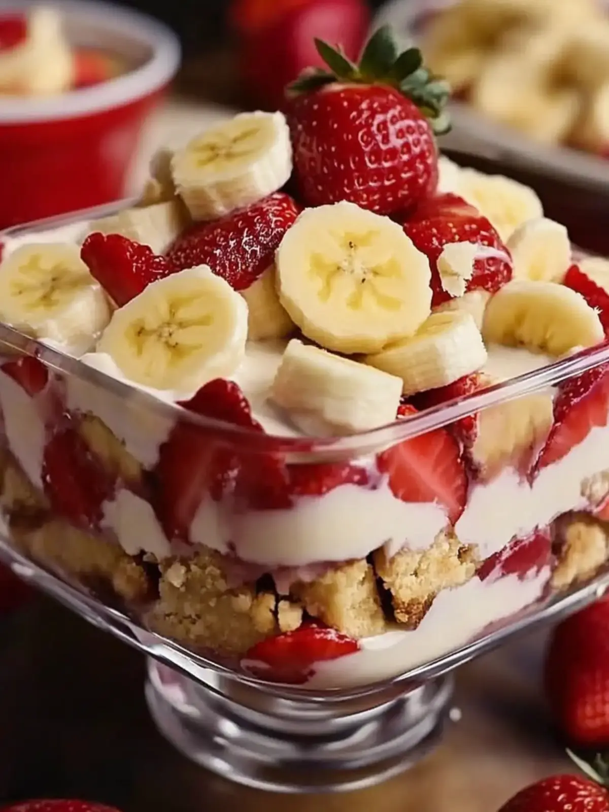 Delicious Strawberry Banana Pudding Dream You Can No-Bake Now 3 Strawberry Banana Pudding Dream