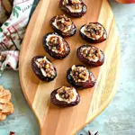 Honey-Cinnamon Cream Cheese Stuffed Dates