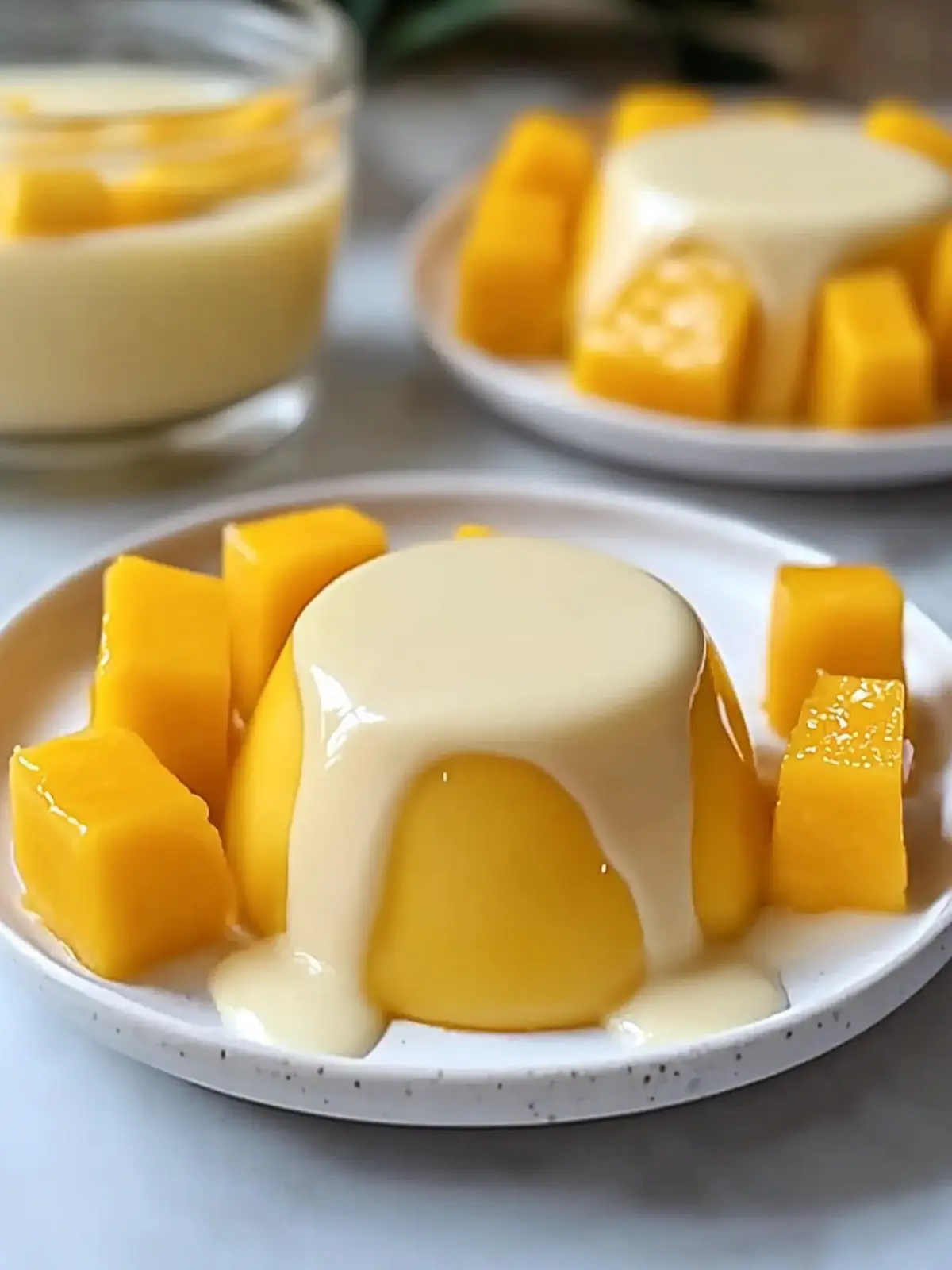 Delight in Easy Simple Mango Pudding - No-Bake Bliss! 5 Easy Simple Mango Pudding