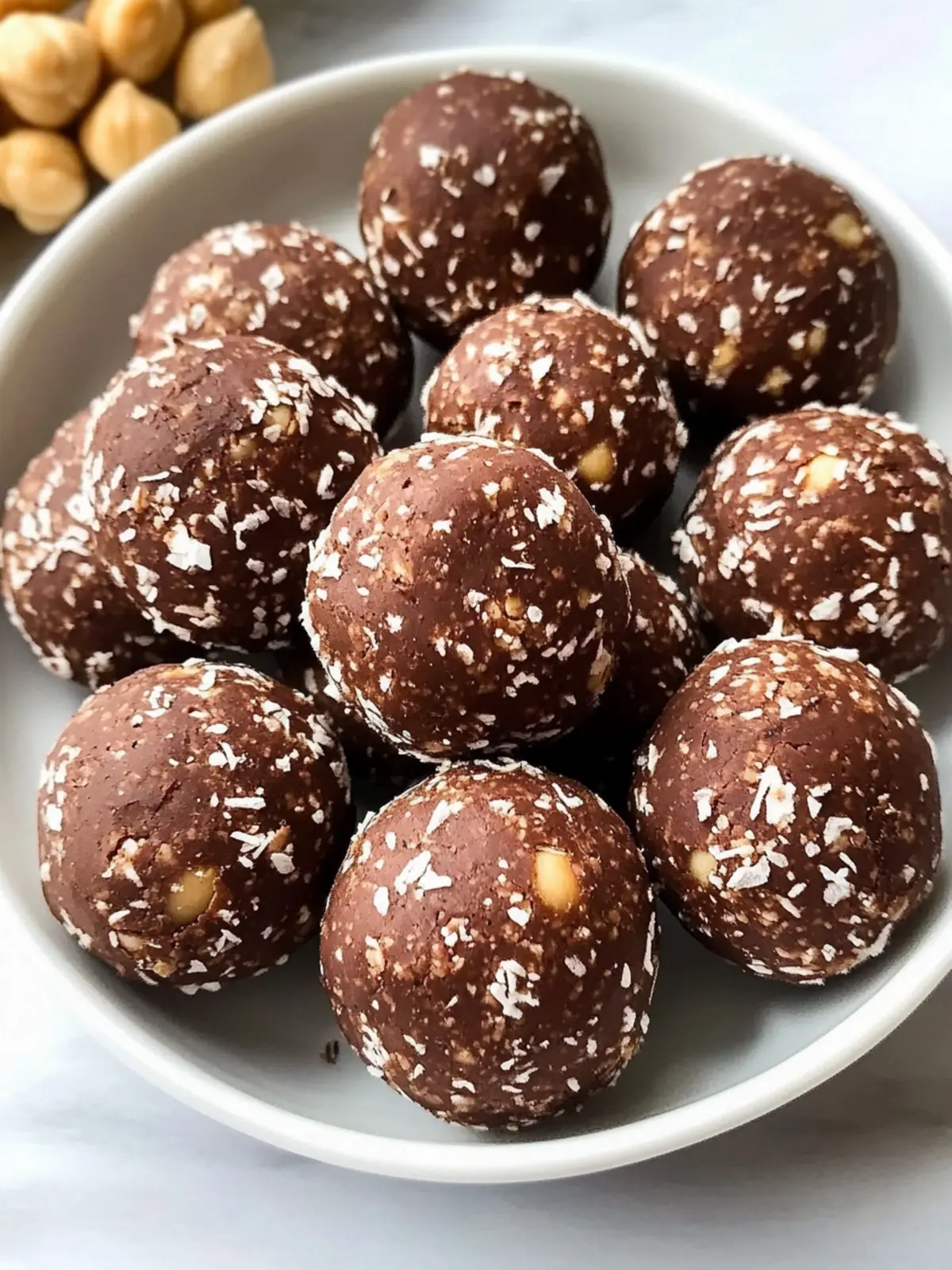 Chickpea Cocoa Bites: Healthy No-Bake Energy Bliss Balls 2 Chickpea Cocoa Bites