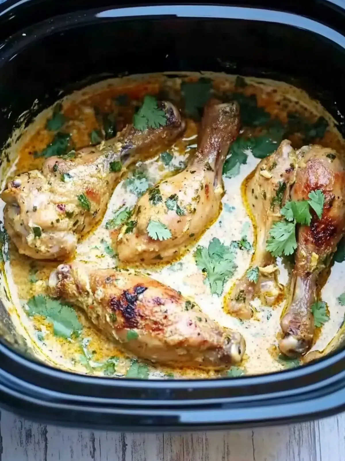 Irresistible Slow Cooker Spicy Coconut Chicken Drumsticks 3 Slow Cooker Spicy Coconut Chicken Drumsticks