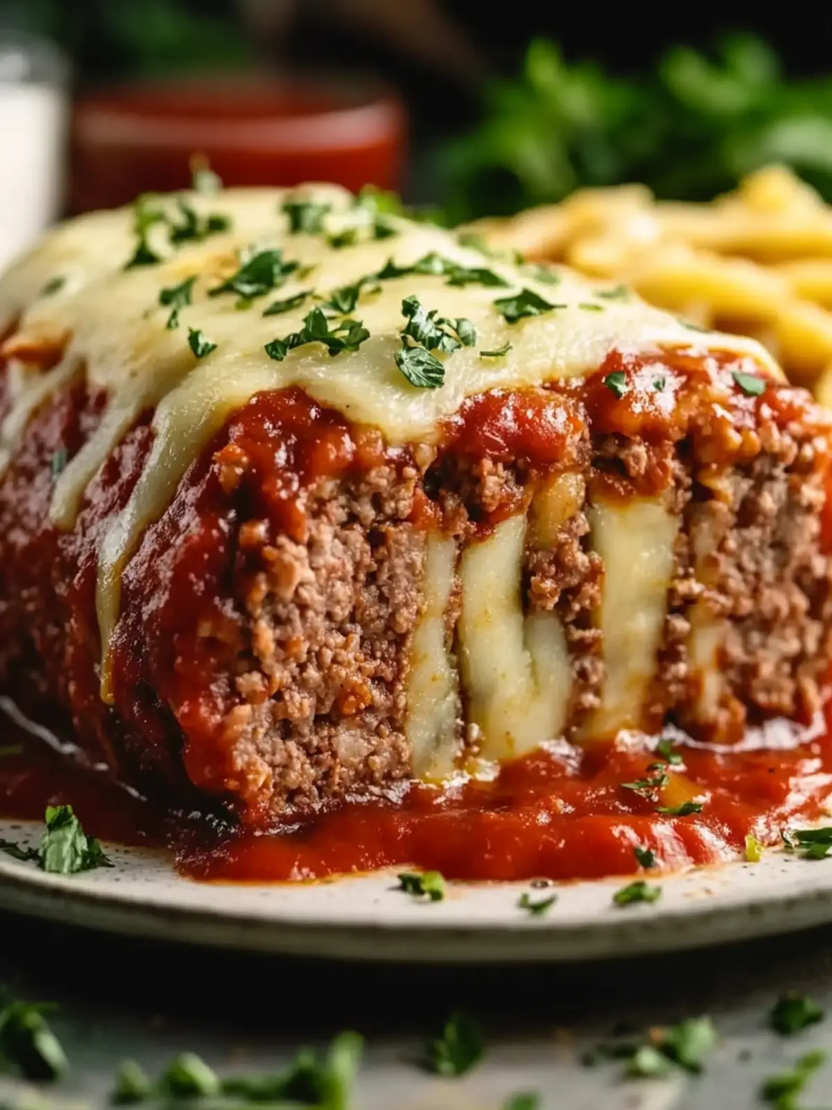 Irresistible Stuffed Italian Meatloaf with Cheesy Goodness 4 Stuffed Italian Meatloaf