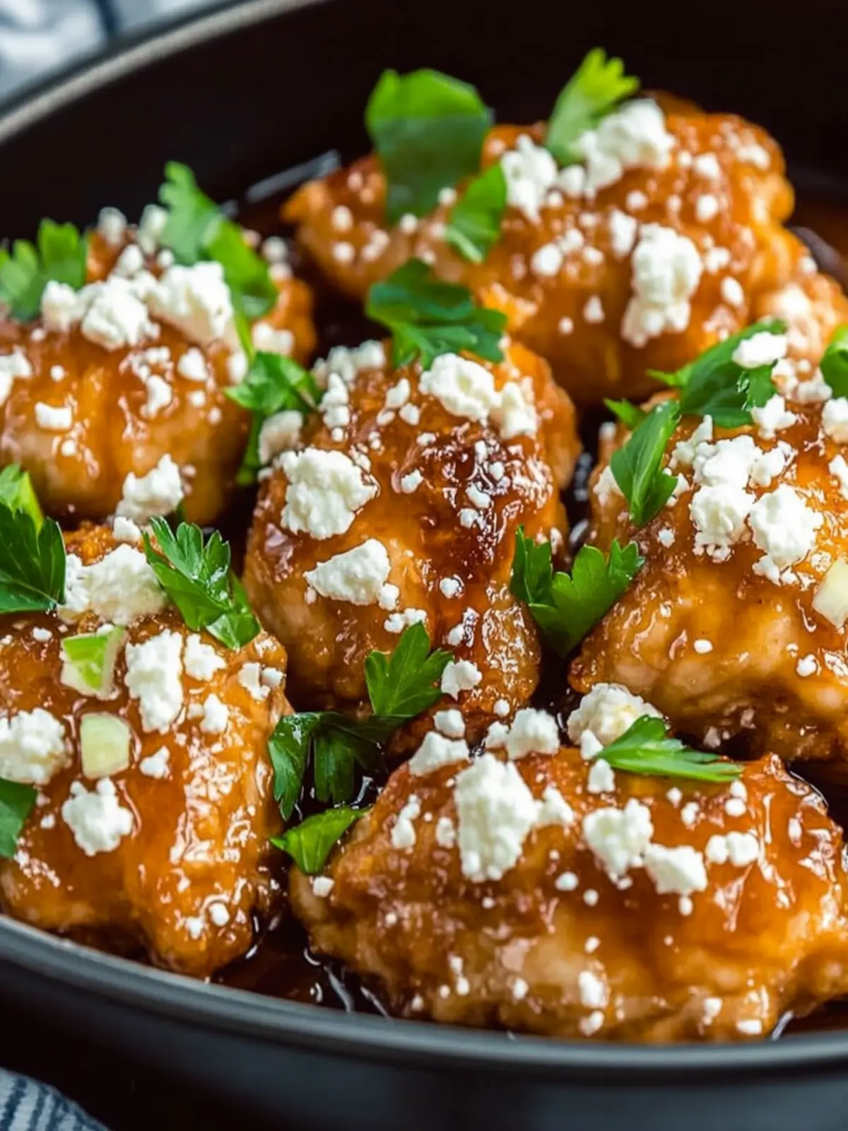 Crispy Hot Honey Feta Chicken: A Sweet & Spicy Delight 2 Crispy Hot Honey Feta Chicken