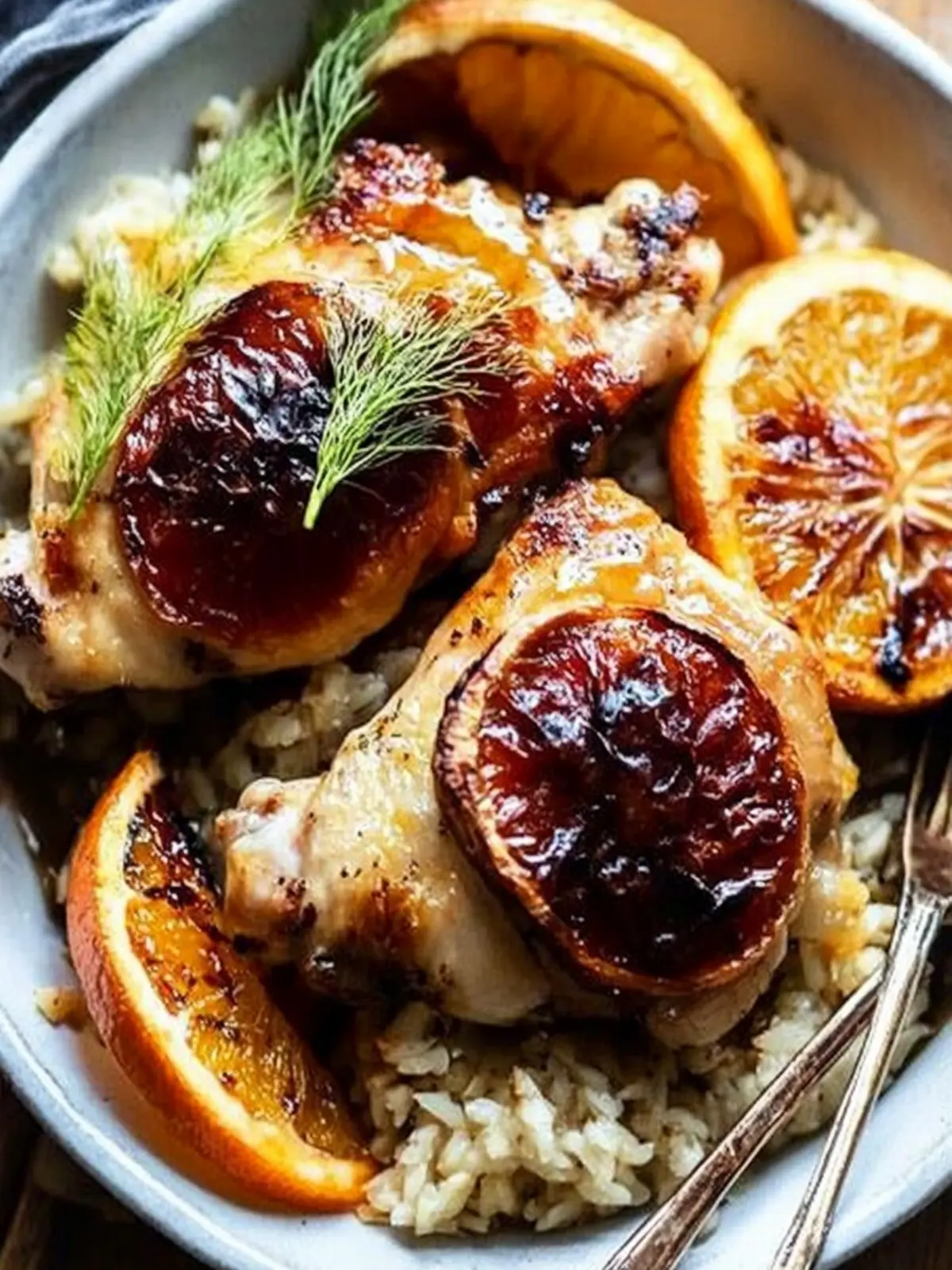 Savory Oven-Roasted Orange Chicken with Fennel Delight 3 Oven-Roasted Orange Chicken with Fennel