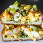 Crispy Egg Salad with Spicy Sriracha and Creamy Mozzarella 8 Crispy Egg Salad