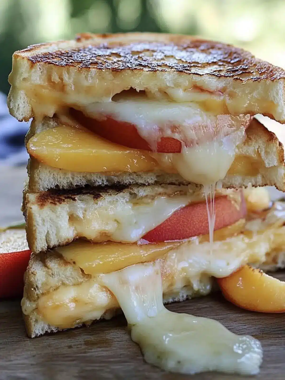 Peach & Brie Grilled Cheese: Your New Favorite Summer Bite 2 Peach & Brie Grilled Cheese