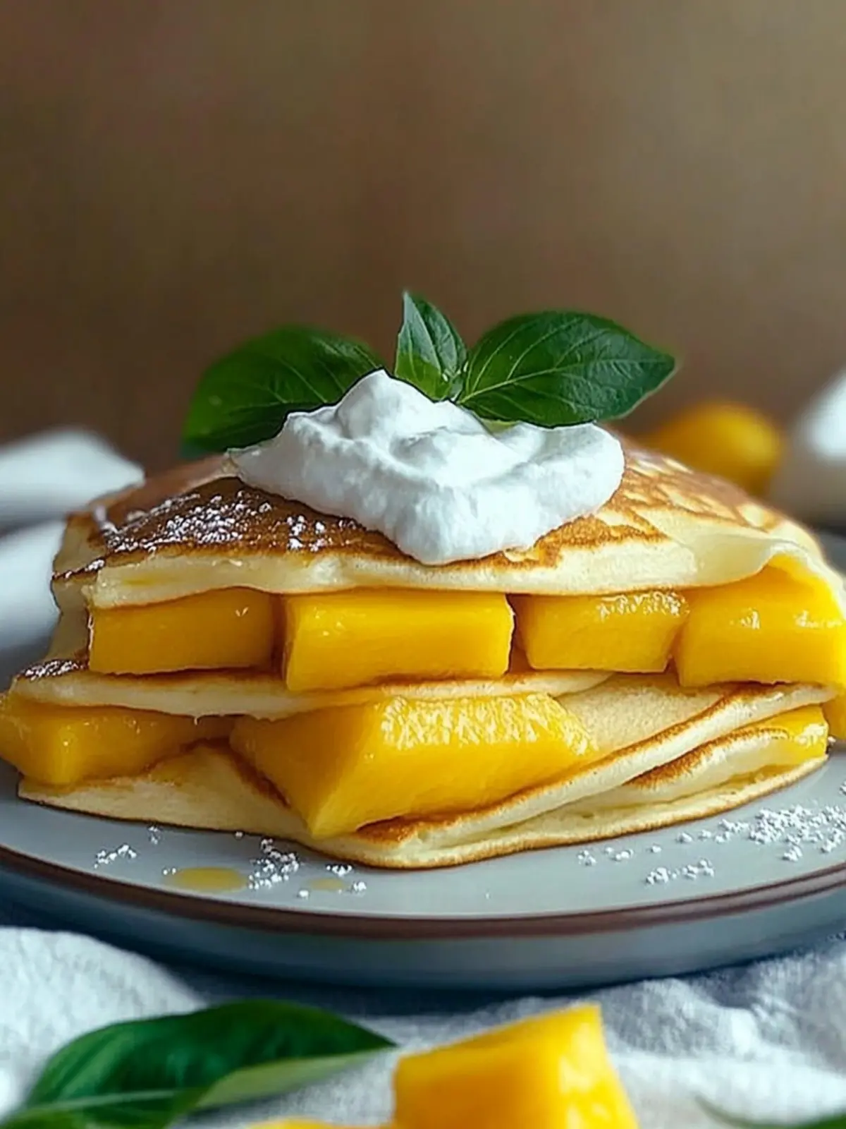 Delicious Mango Pancakes: A Tropical Twist for Brunch Bliss 3 Mango Pancakes