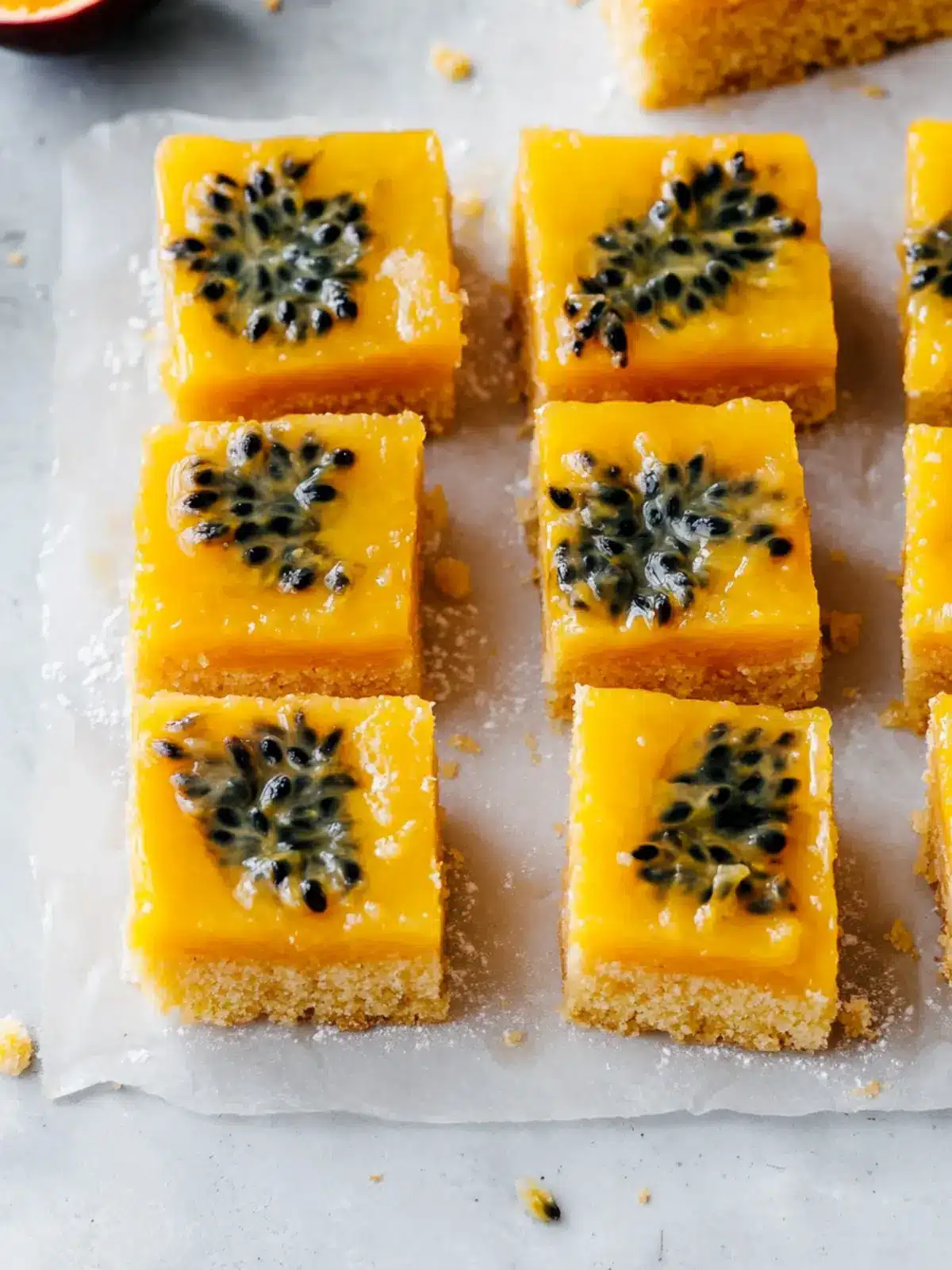 Tropical Passion Fruit Bars That Will Brighten Your Day 3 Passion Fruit Bars