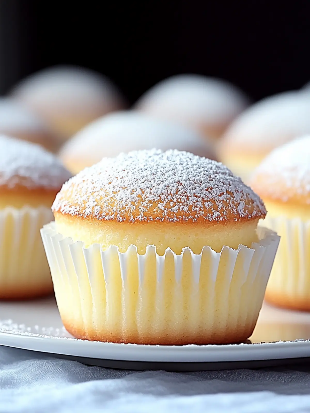 Fluffy Japanese Cotton Cheesecake Cupcakes for Effortless Indulgence 2 Fluffy Japanese Cotton Cheesecake Cupcakes