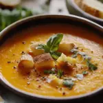 Roasted Red Pepper Gouda Soup: Comfort in Every Spoonful 12 Roasted Red Pepper Gouda Soup