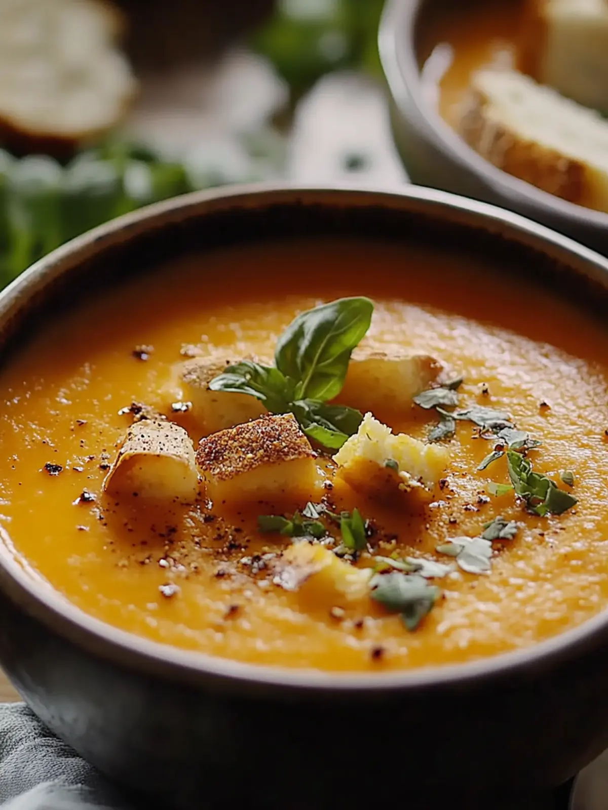 Roasted Red Pepper Gouda Soup: Comfort in Every Spoonful 5 Roasted Red Pepper Gouda Soup