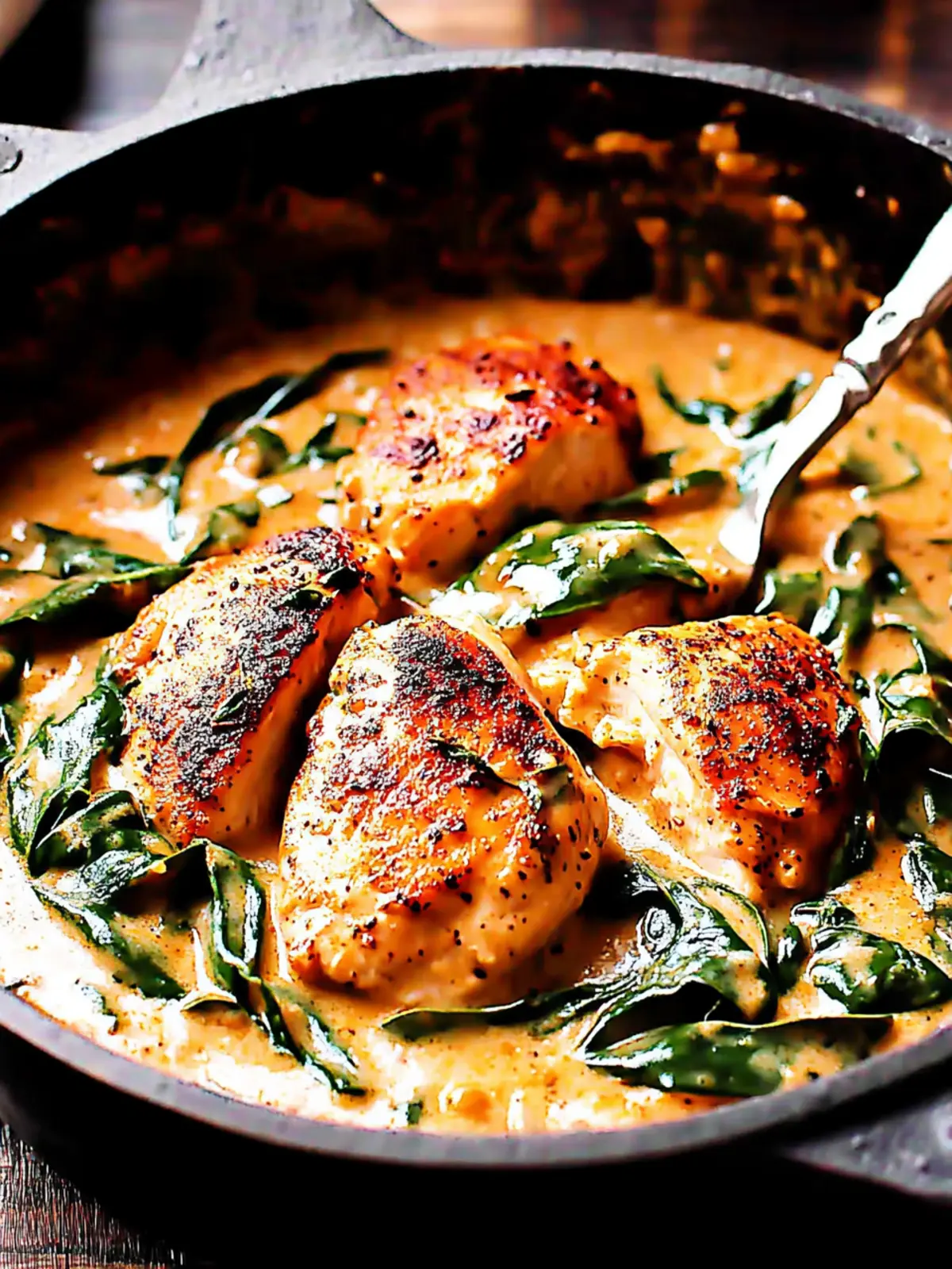 Creamy Paprika Chicken and Spinach for Cozy Nights In 3 Creamy Paprika Chicken and Spinach