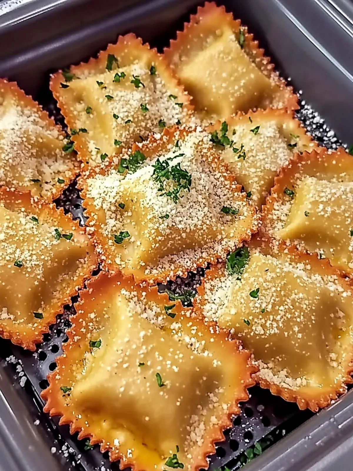 Crispy Toasted Ravioli in Air Fryer or Oven Made Easy 4 Toasted Ravioli in Air Fryer or Oven